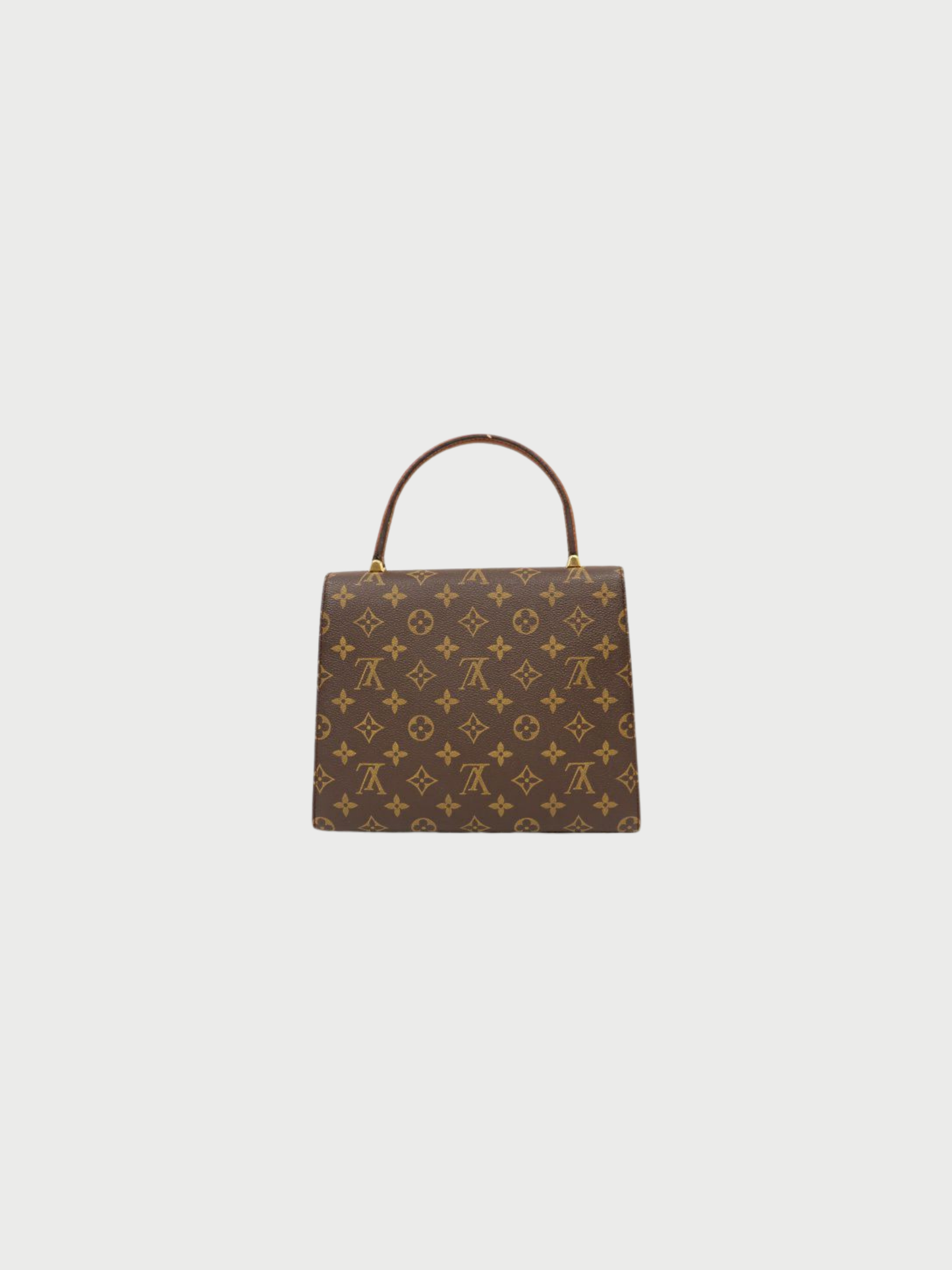 Louis Vuitton 1990s Brown Monogram PVC Leather Marzelube Bag