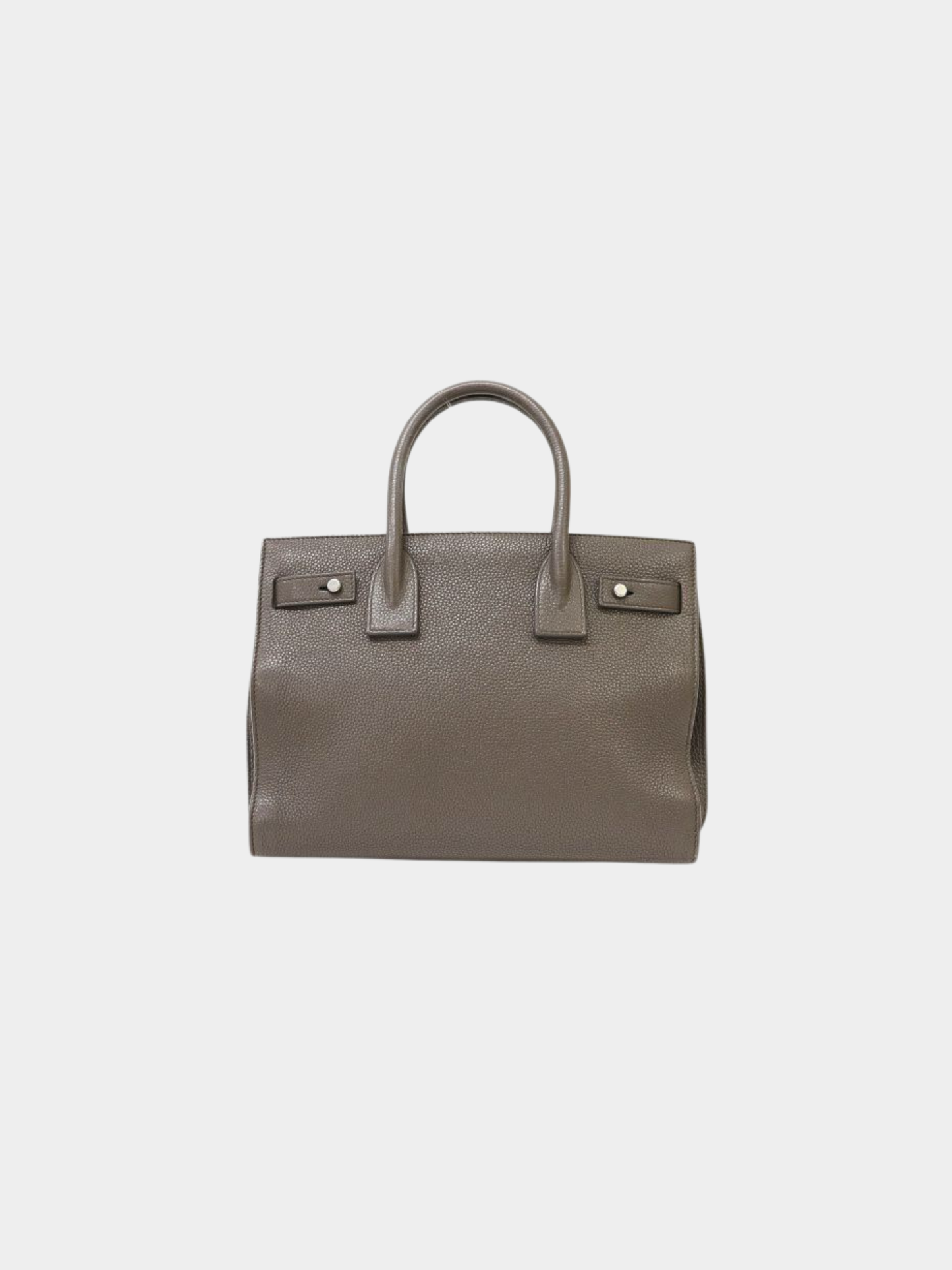 Yves Saint Laurent 2010s Gray Sac de Jour Bag