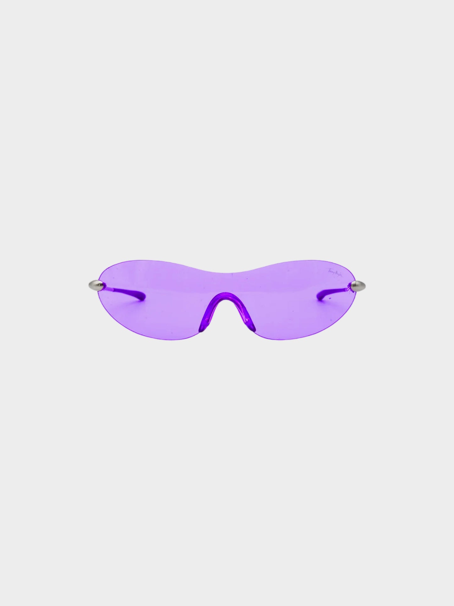 Thierry Mugler FW 2001 Purple Mono Lens Sunglasses