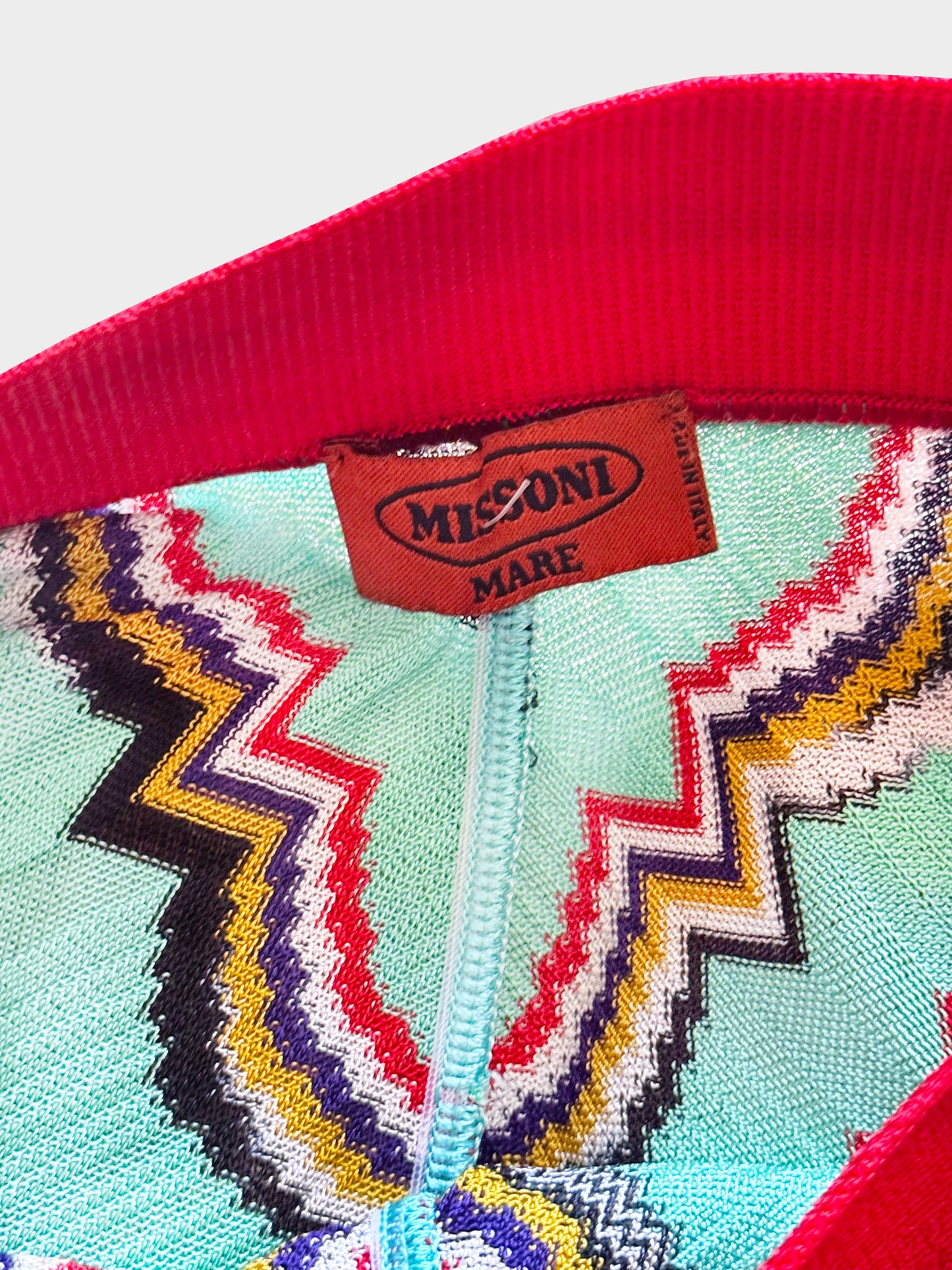 Missoni 2000s Multicolor Striped Knit Shorts