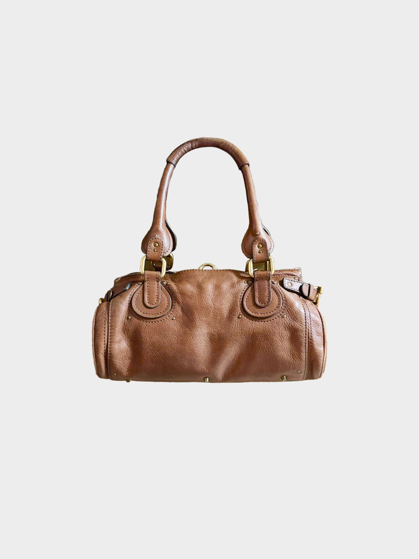Chloe 2008 Brown Leather Paddington Bag