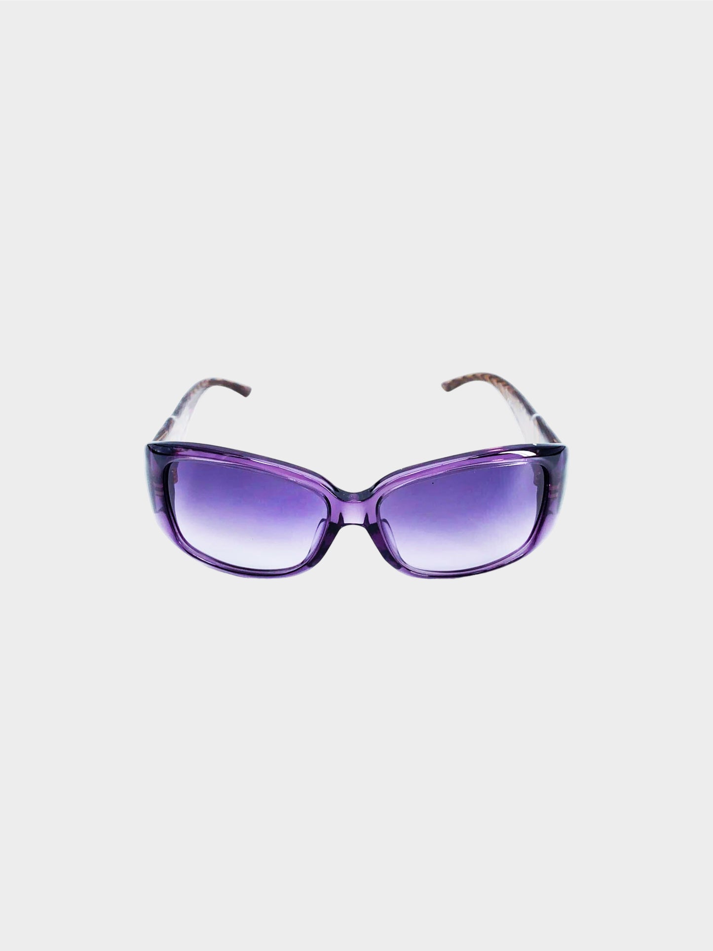Christian Dior 2010s Purple Ethnidior Sunglasses