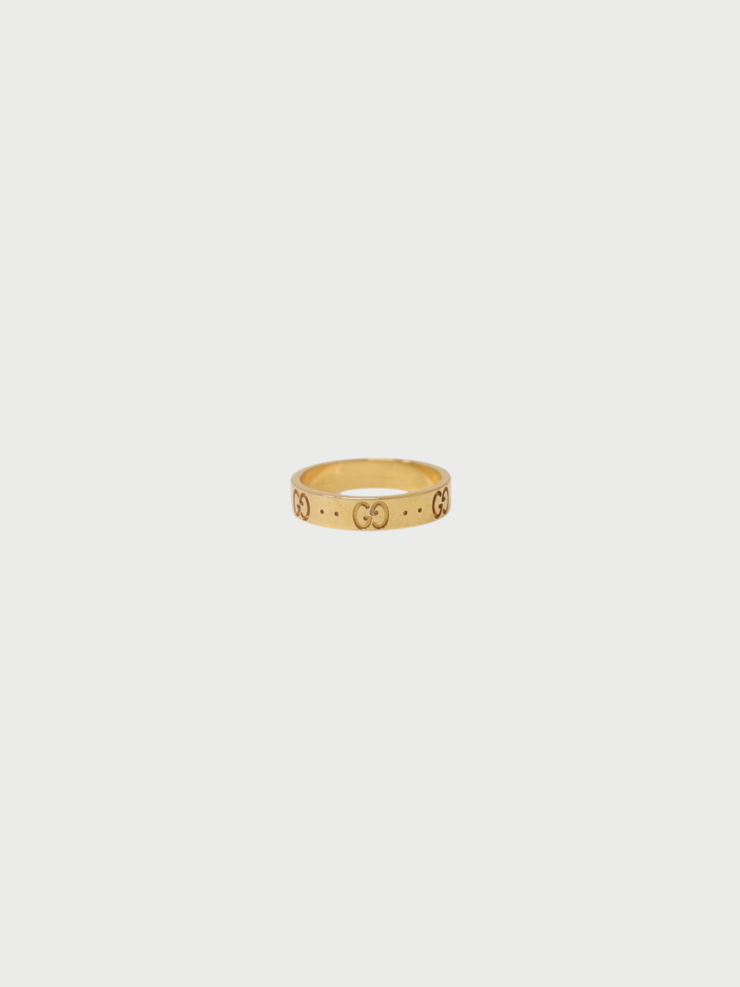 Gucci 2000s Gold 750 Icon Ring