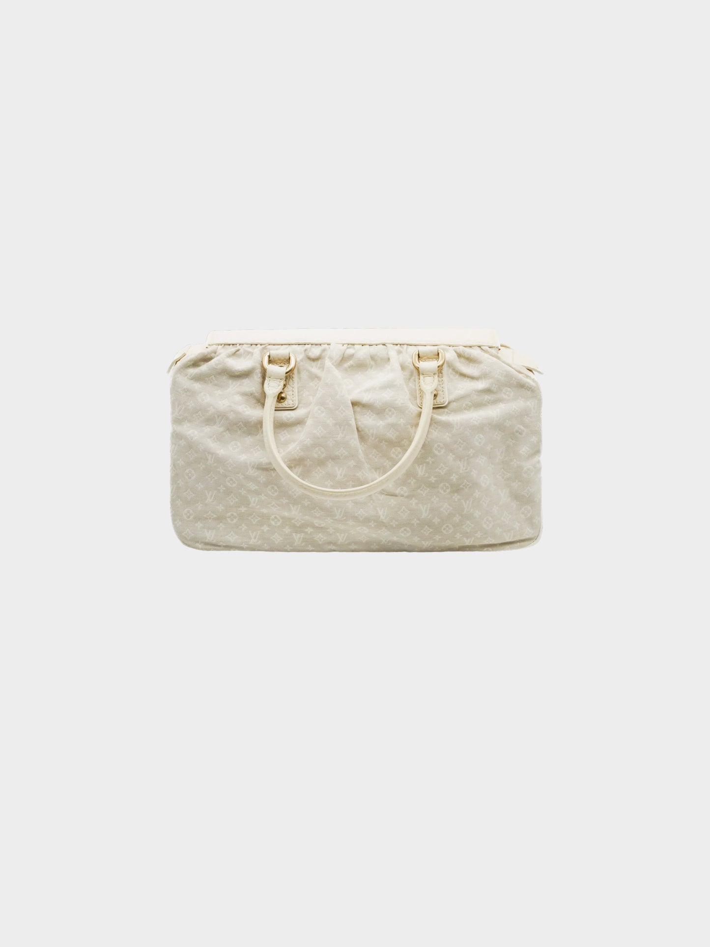 Louis Vuitton FW 2005 Biege Monogram Trapeze Handbag