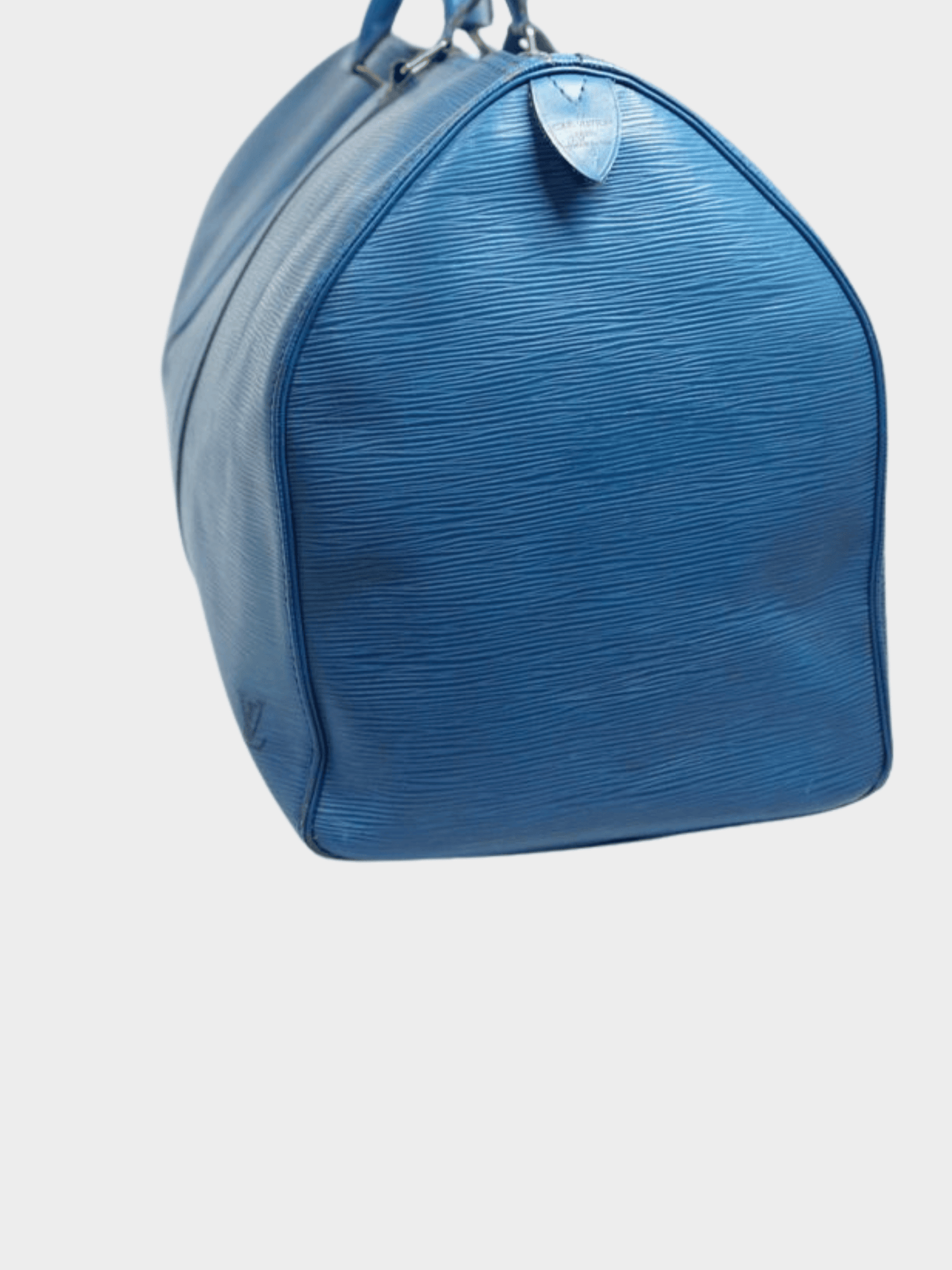 Louis Vuitton 2010s Toledo Blue Epi Leather Keepall 50 Bag