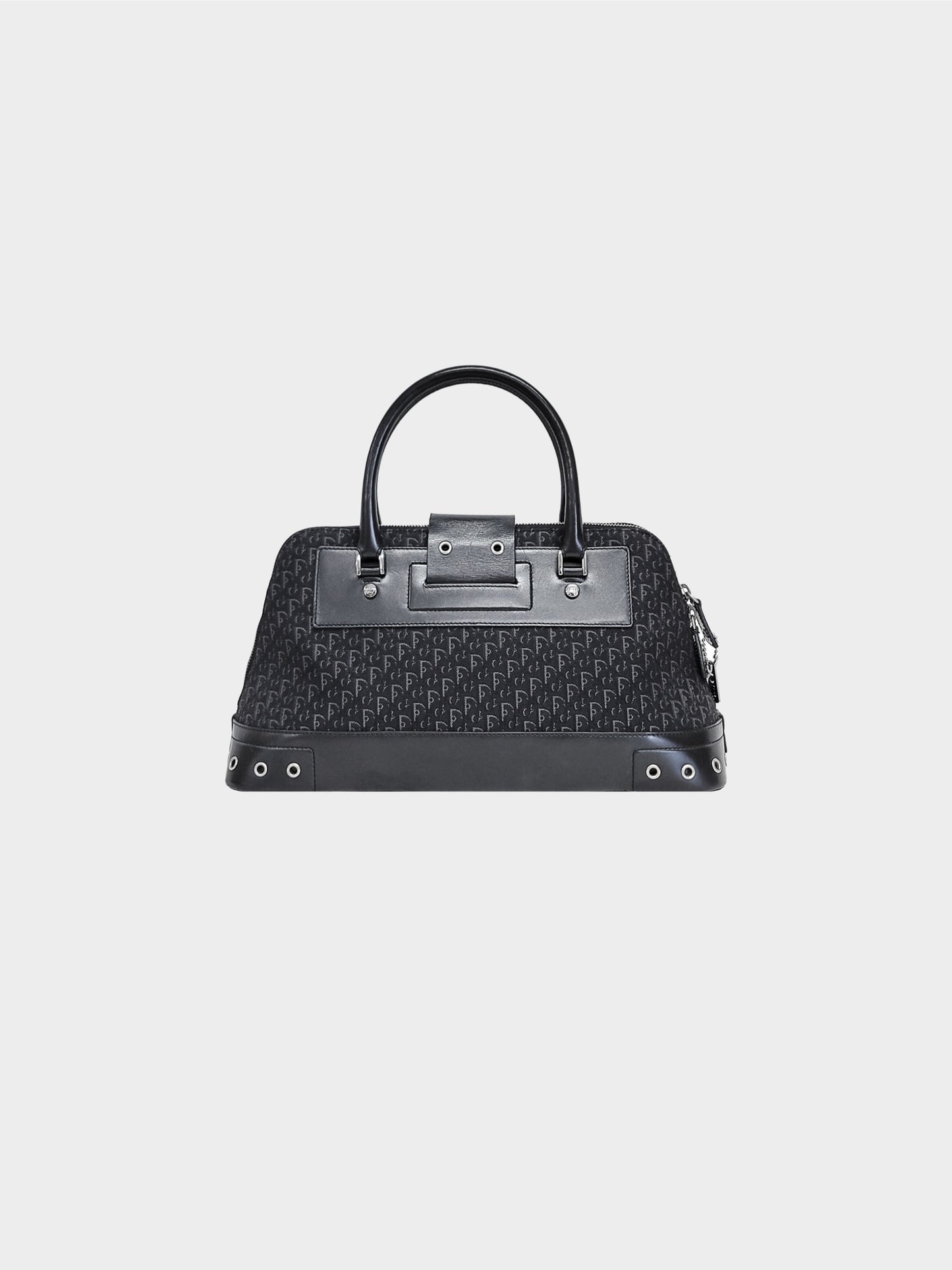 Christian Dior 2002 Black Diorissimo Street Chic Bag