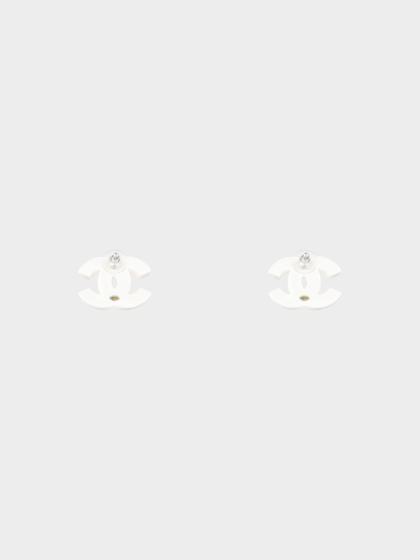 Chanel Lucite CC Colorblock Candy Earrings