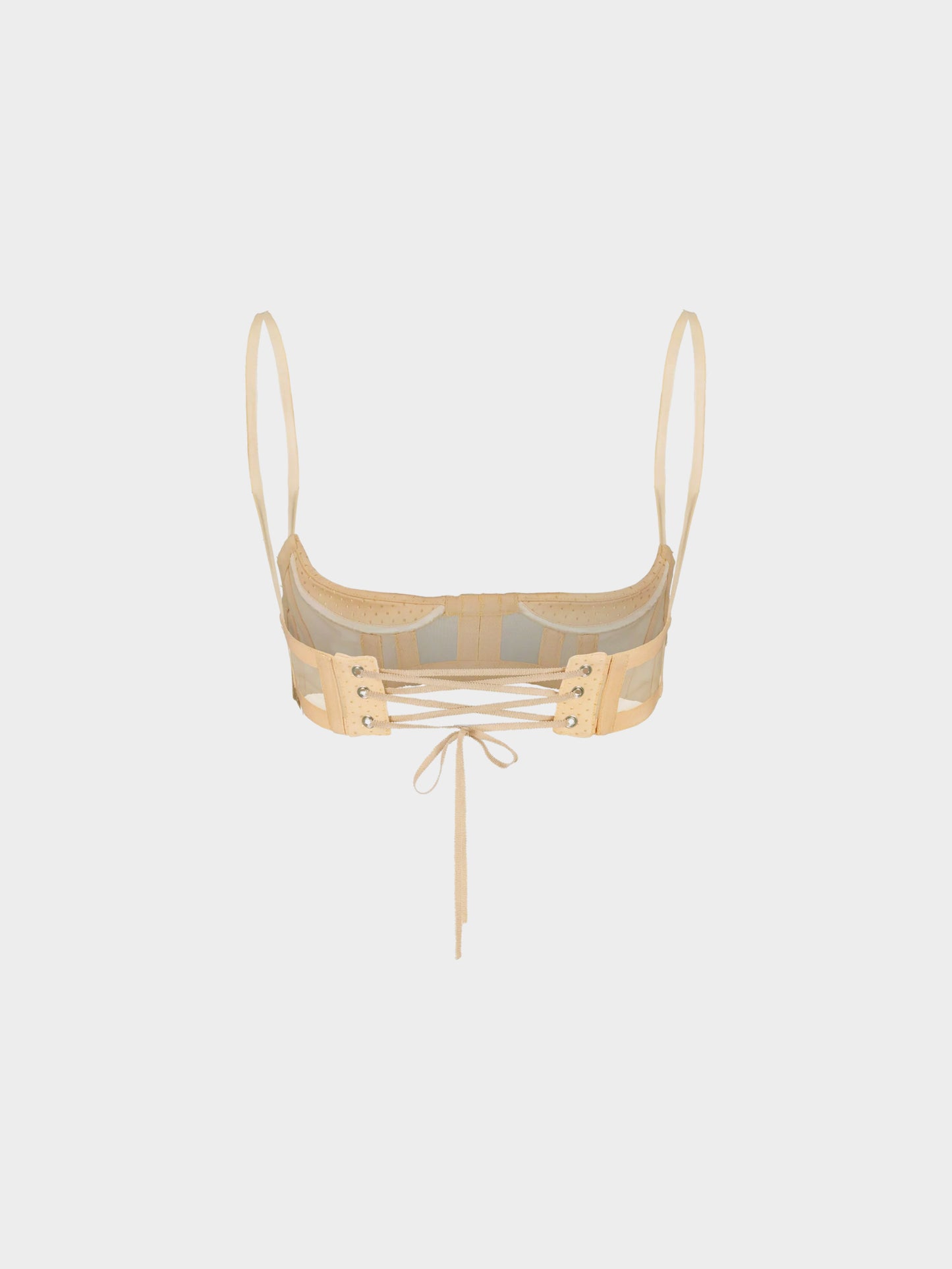 Thierry Mugler 1990s Beige Mini Corset