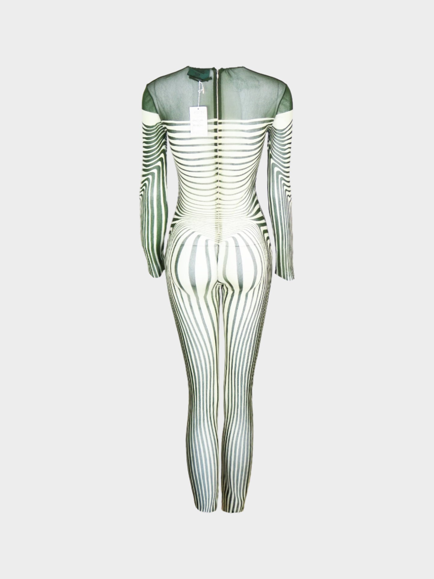 Jean Paul Gaultier SS 1996 Maille Cyberbaba Mesh Jumpsuit
