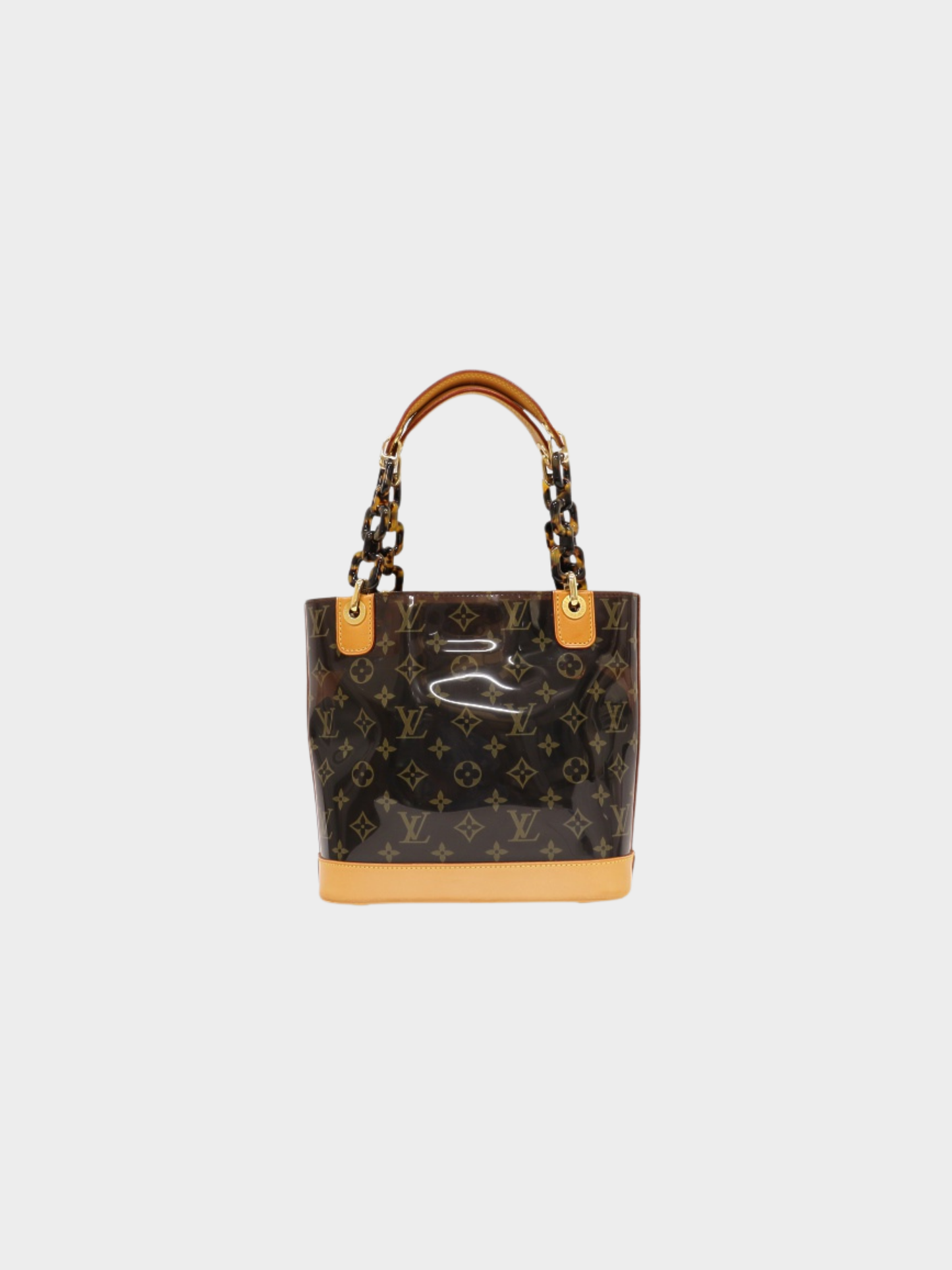 Louis Vuitton 2000s Brown Monogram Cabas Ambre PM Tote Bag