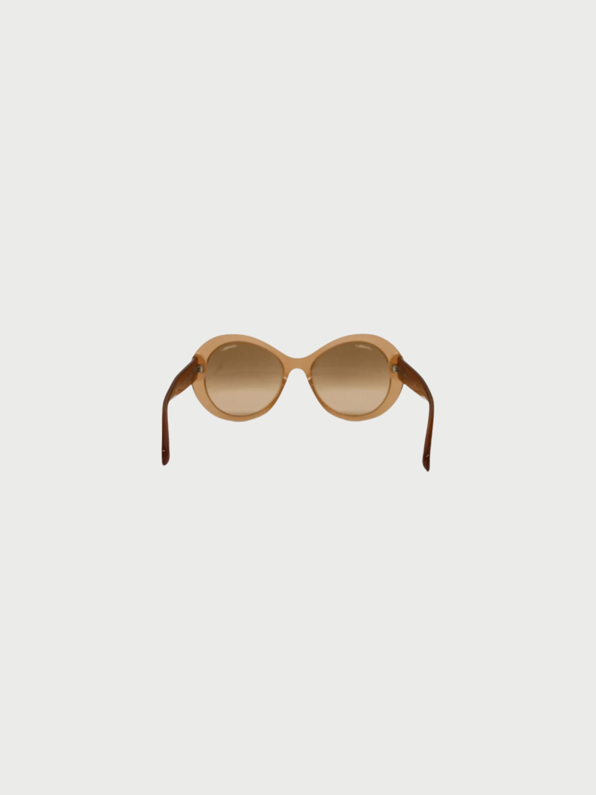 Chanel 2000s Brown Coco Sunglasses