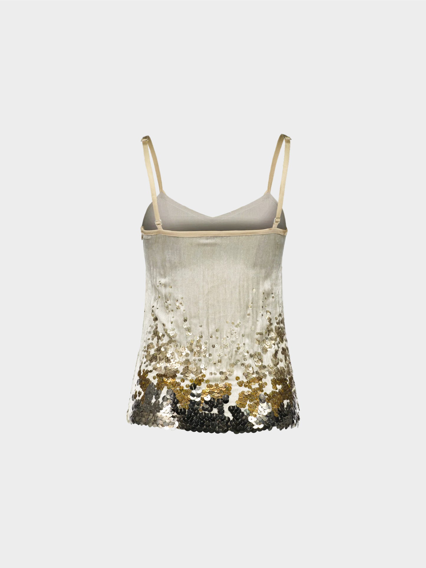 Bottega Veneta FW 2005 Runway Sequined Tank Top