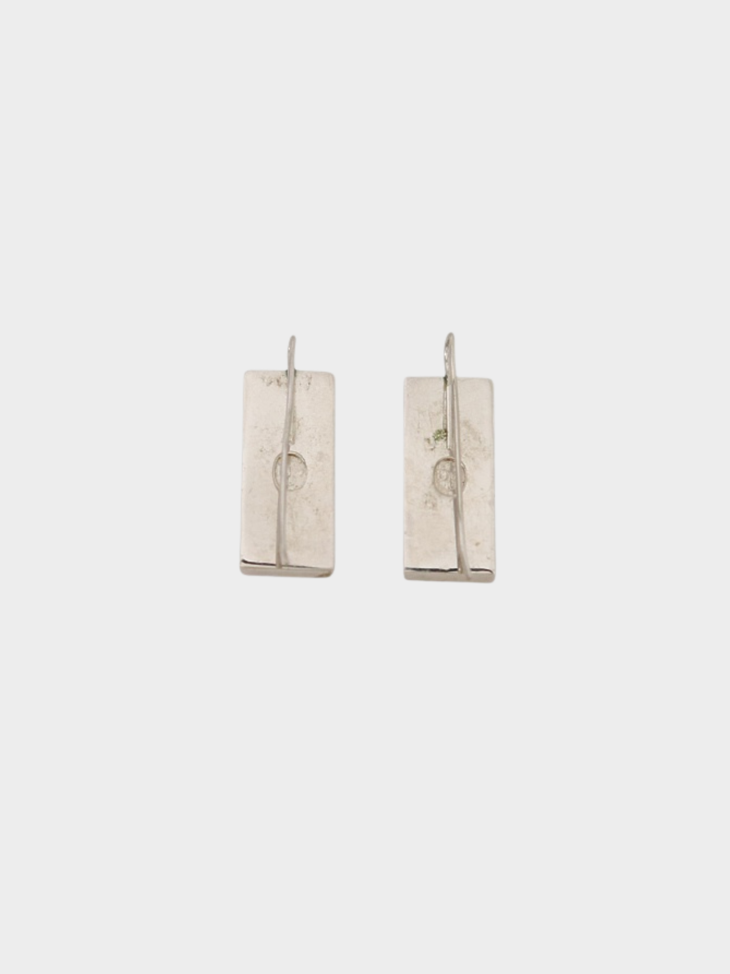 Christian Dior 2000s Blue Silver Trotter Earrings