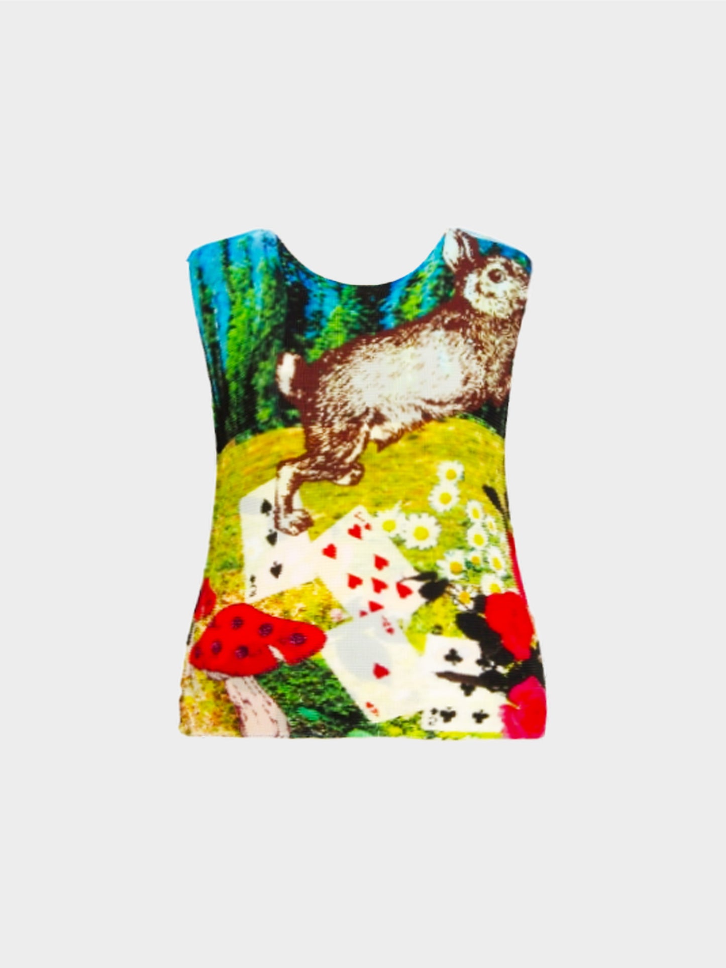 Issey Miyake 2000s ME Alice in Wonderland Top
