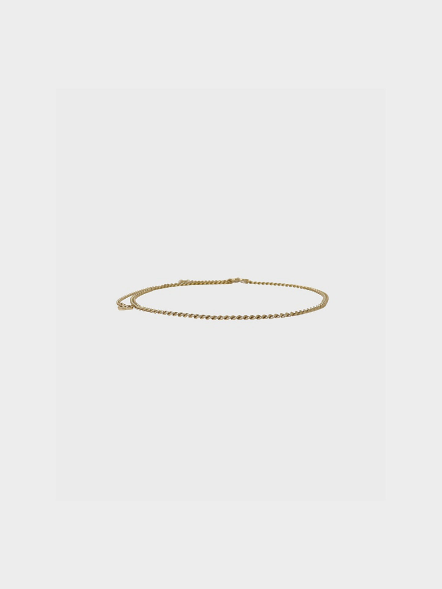Chanel 2007 Gold Plated Metal COCO Chain Belt