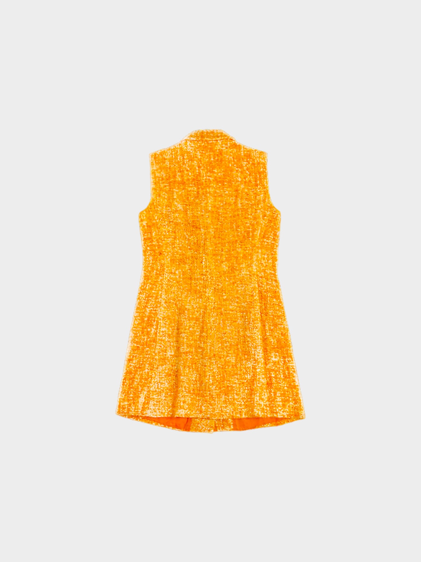 Prada SS 1996 Orange Tweed Dress