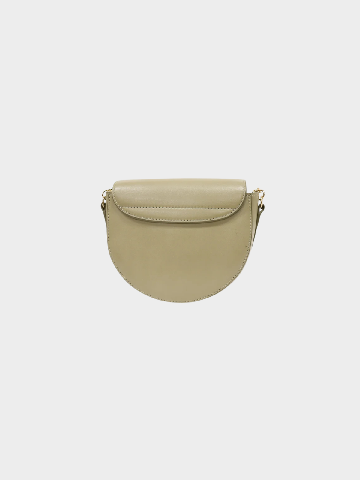Chloé 2020s Sage Green Leather Mara See by Chloé  Shoulder Bag