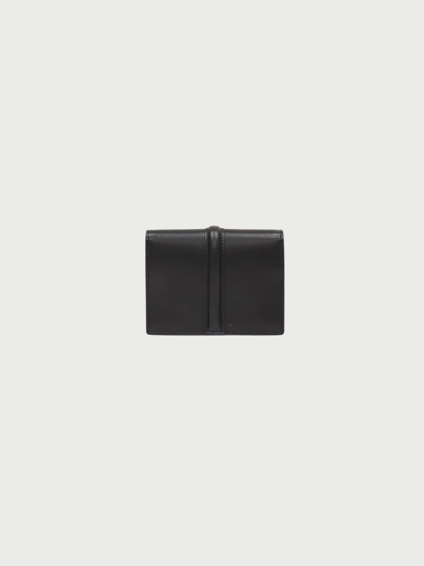 Celine 2020s Black Leather Seize Card Case