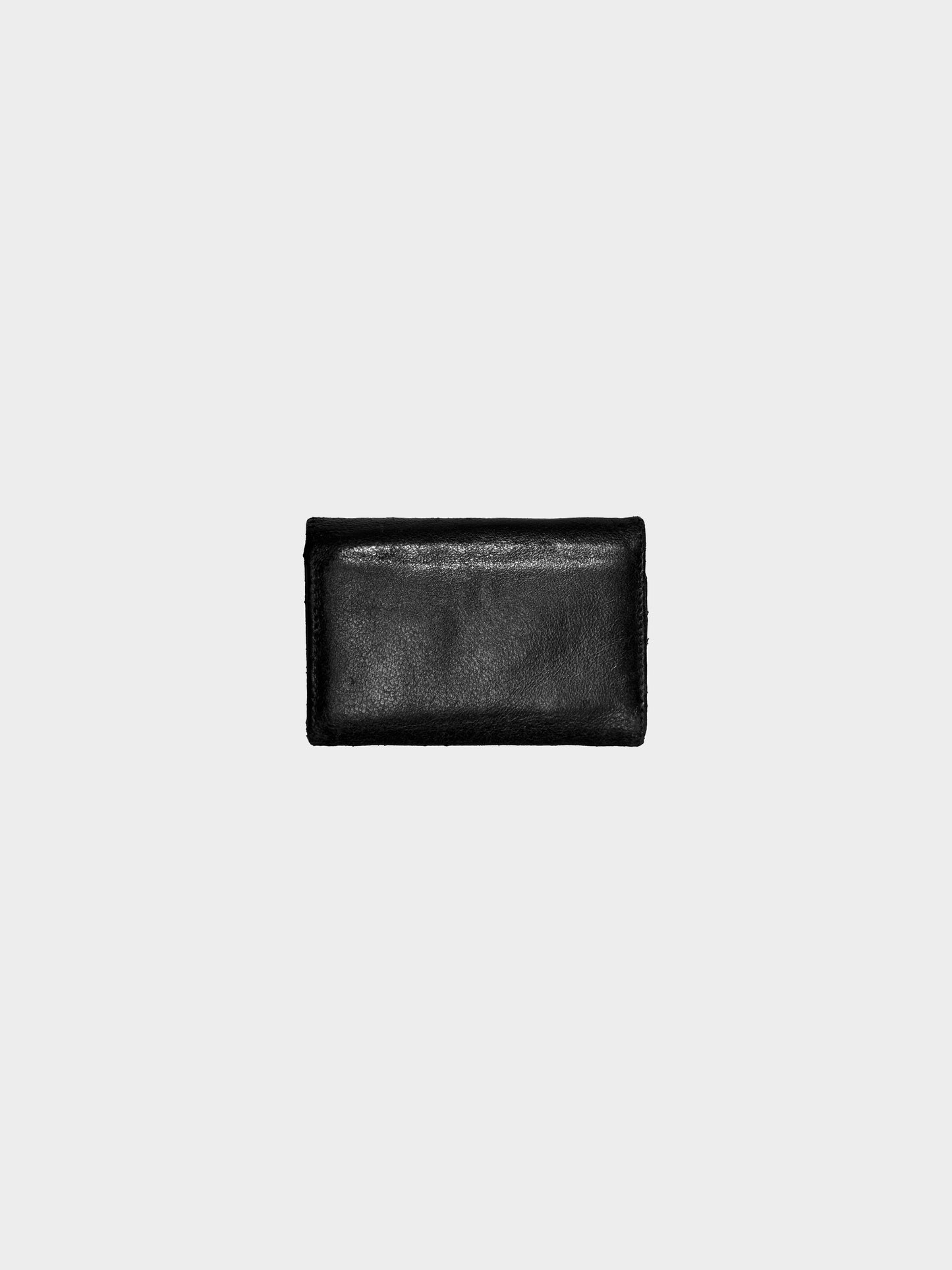 Vivienne Westwood 2000s Black Leather Orb Key Case