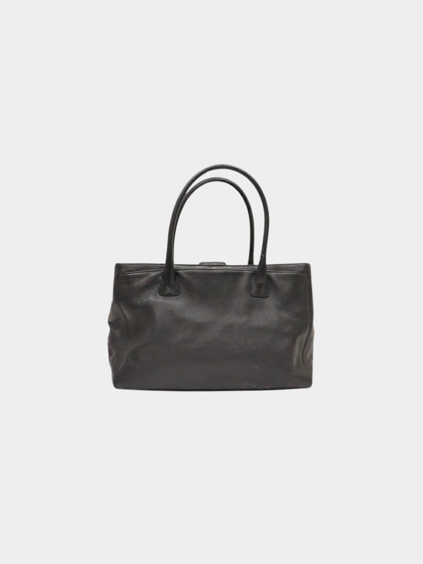Chanel 2000s Black Executive Tote