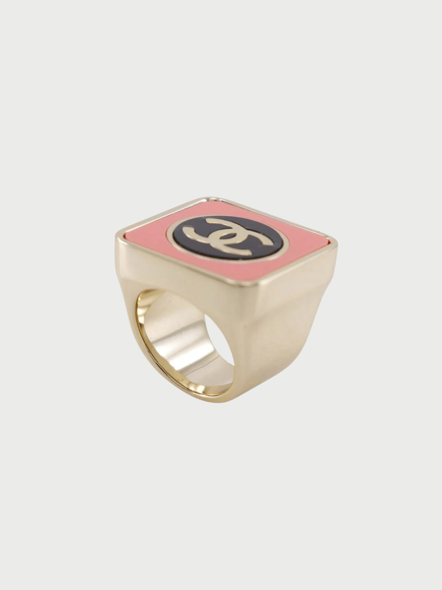 Chanel 2023 Silver COCO Mark Ring