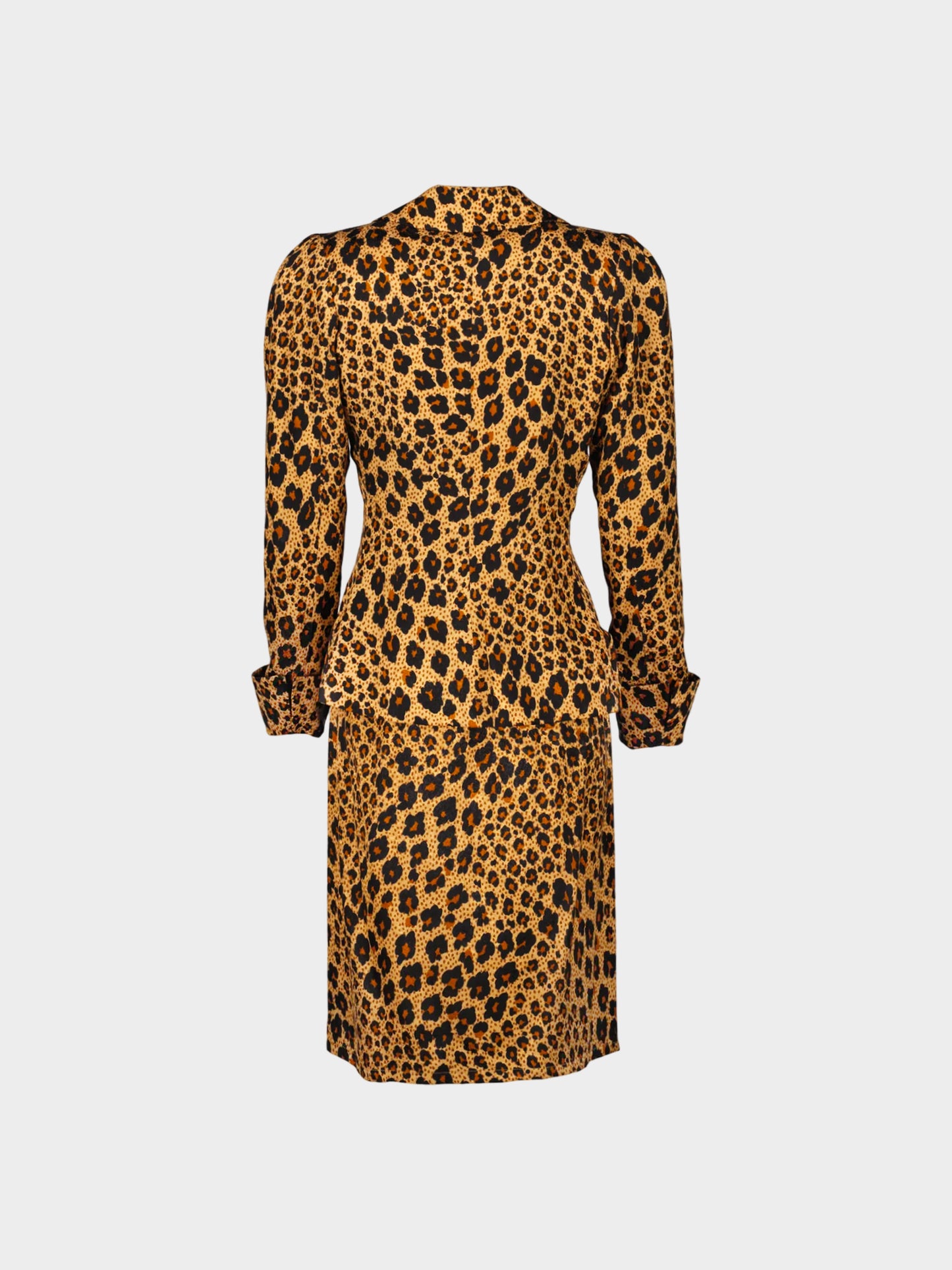 Yves Saint Laurent 1986 Vintage Leopard Set