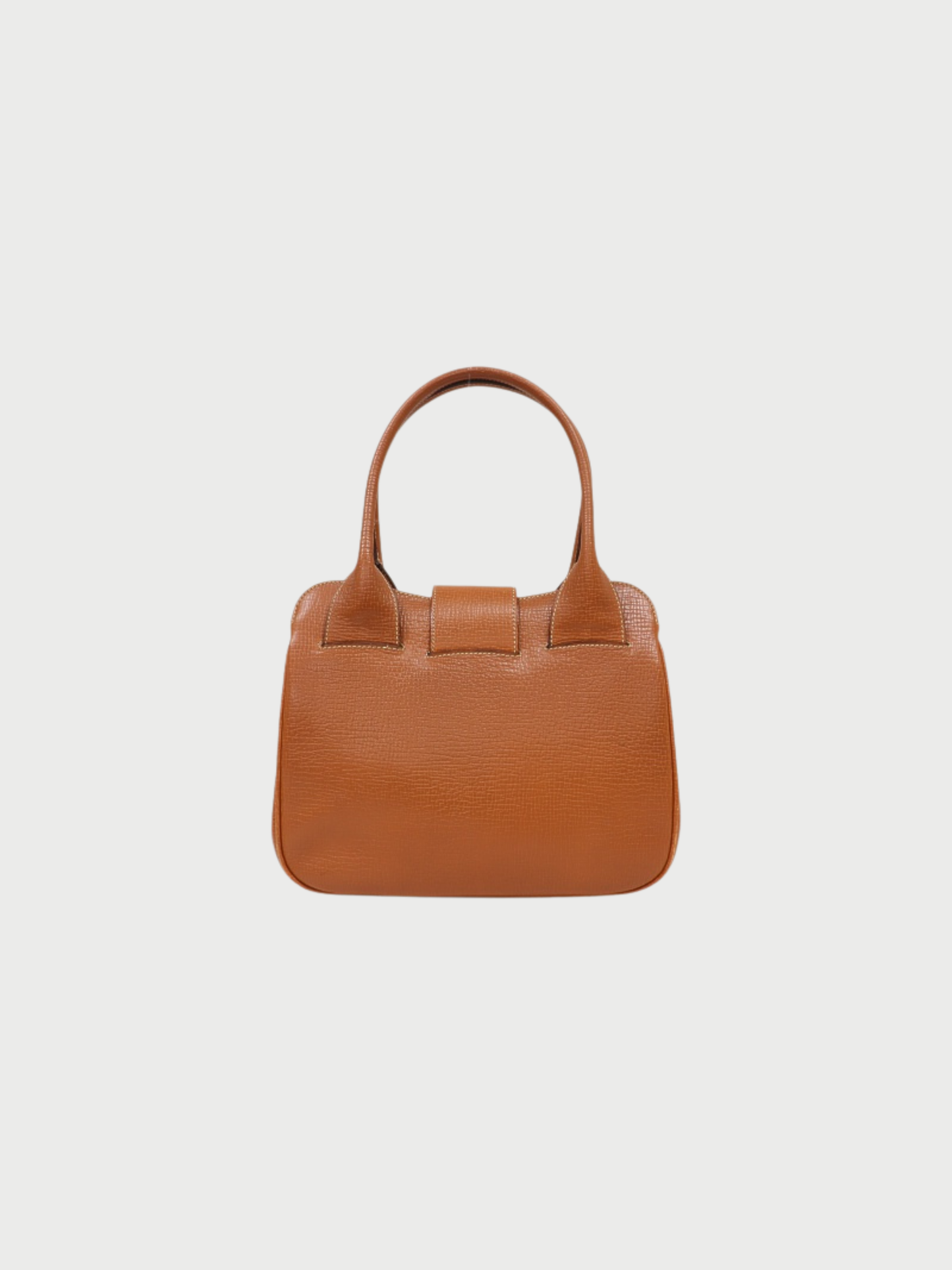 Loewe 1990s Brown Leather Barcelona Handbag