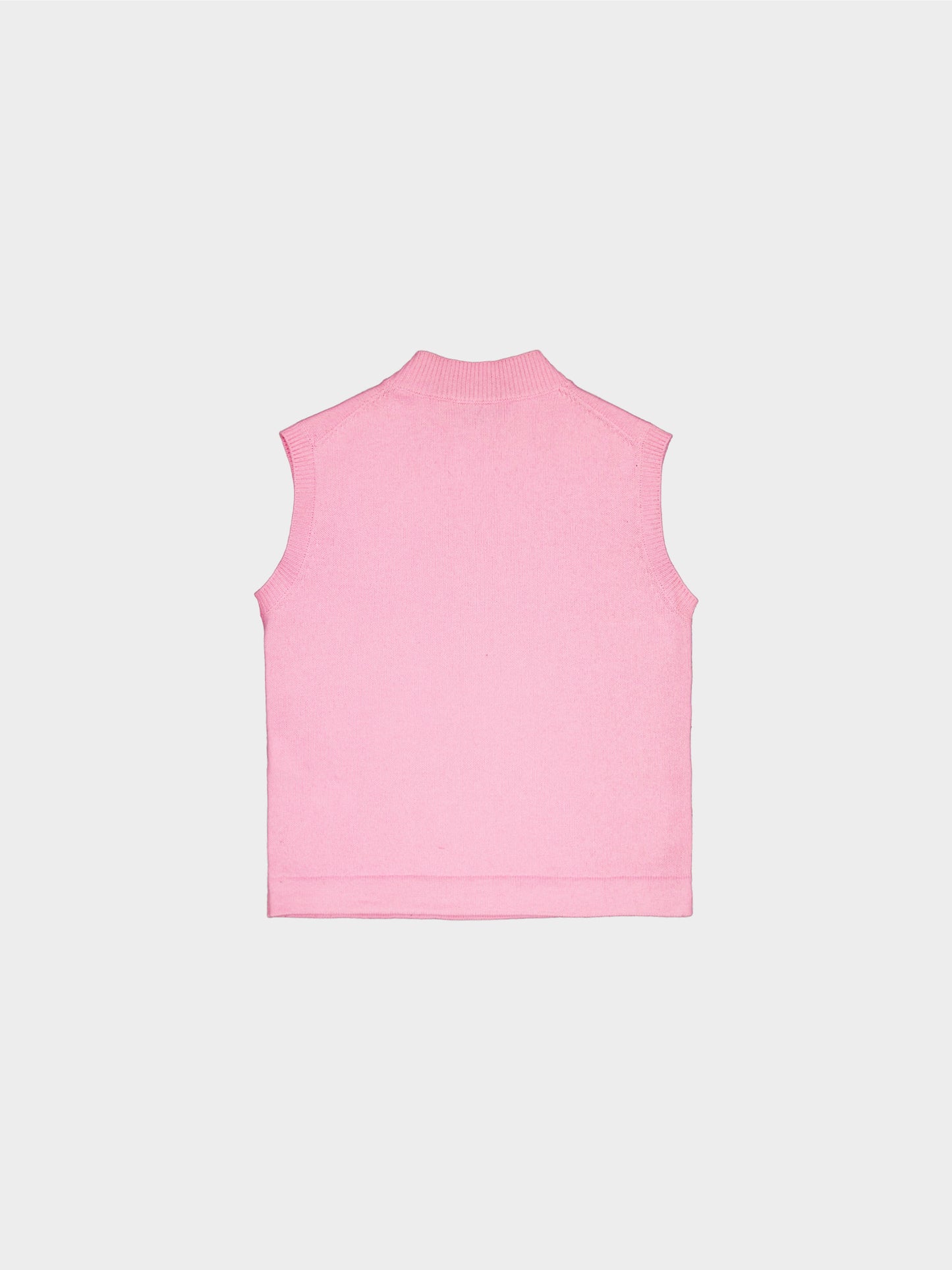 Louis Vuitton Resort 2015 Pink Knitted Tank Top
