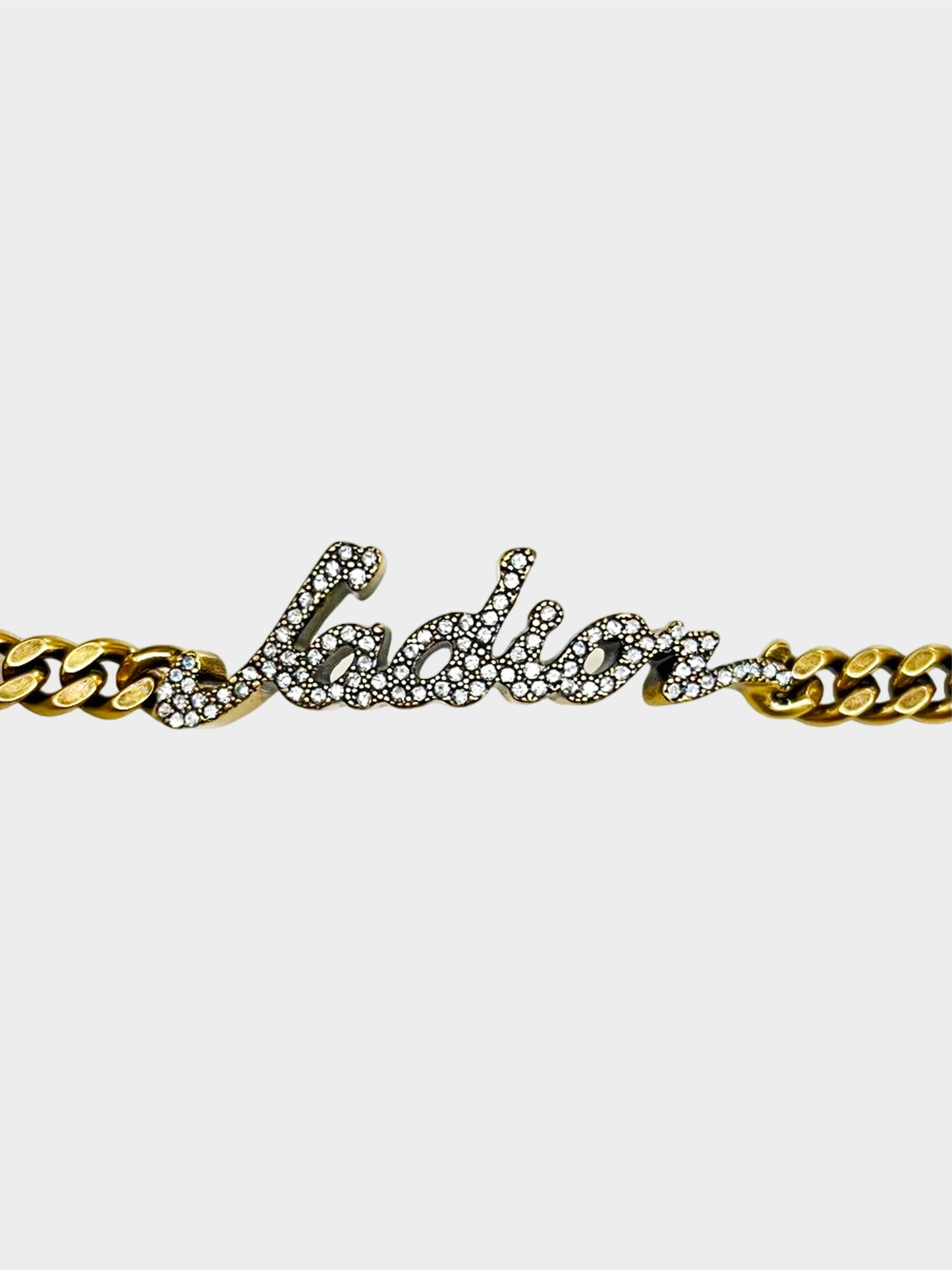 Christian Dior 2022 Rhinestone J’Adior Bracelet