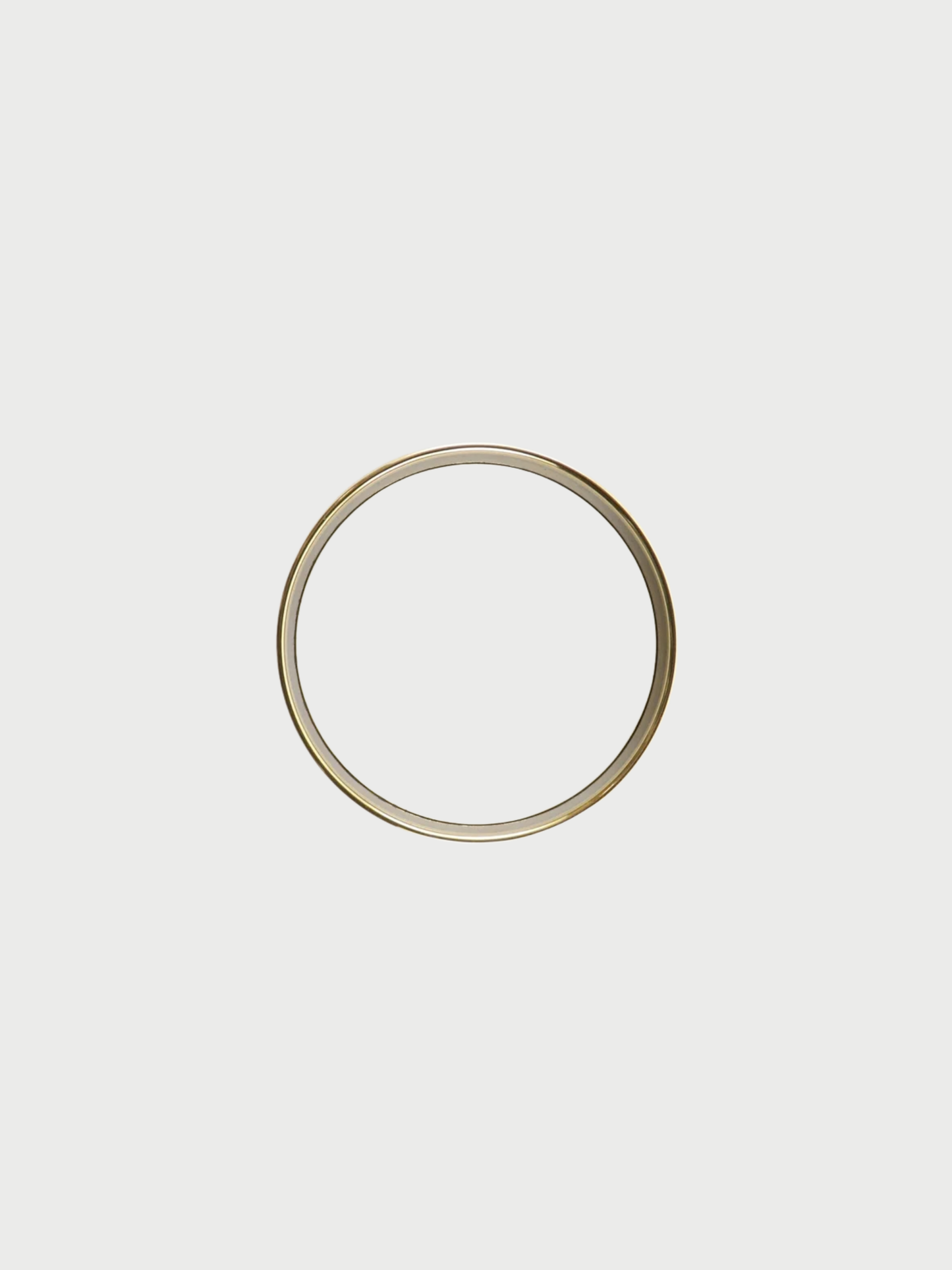 Hermès 2000s Red Gold Plated Enamel GM Bangle