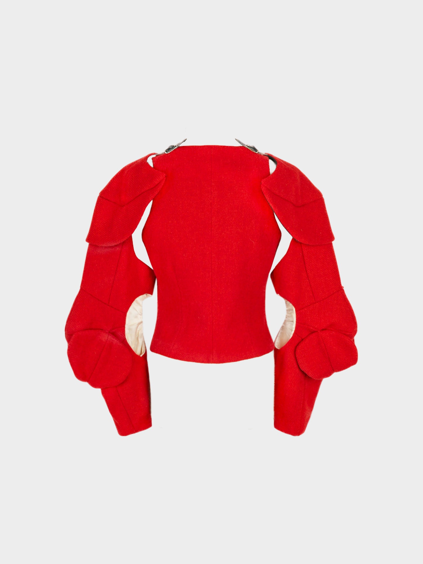 Vivienne Westwood FW 1988 Rare ‘Time Machine’ Red Wool Jacket