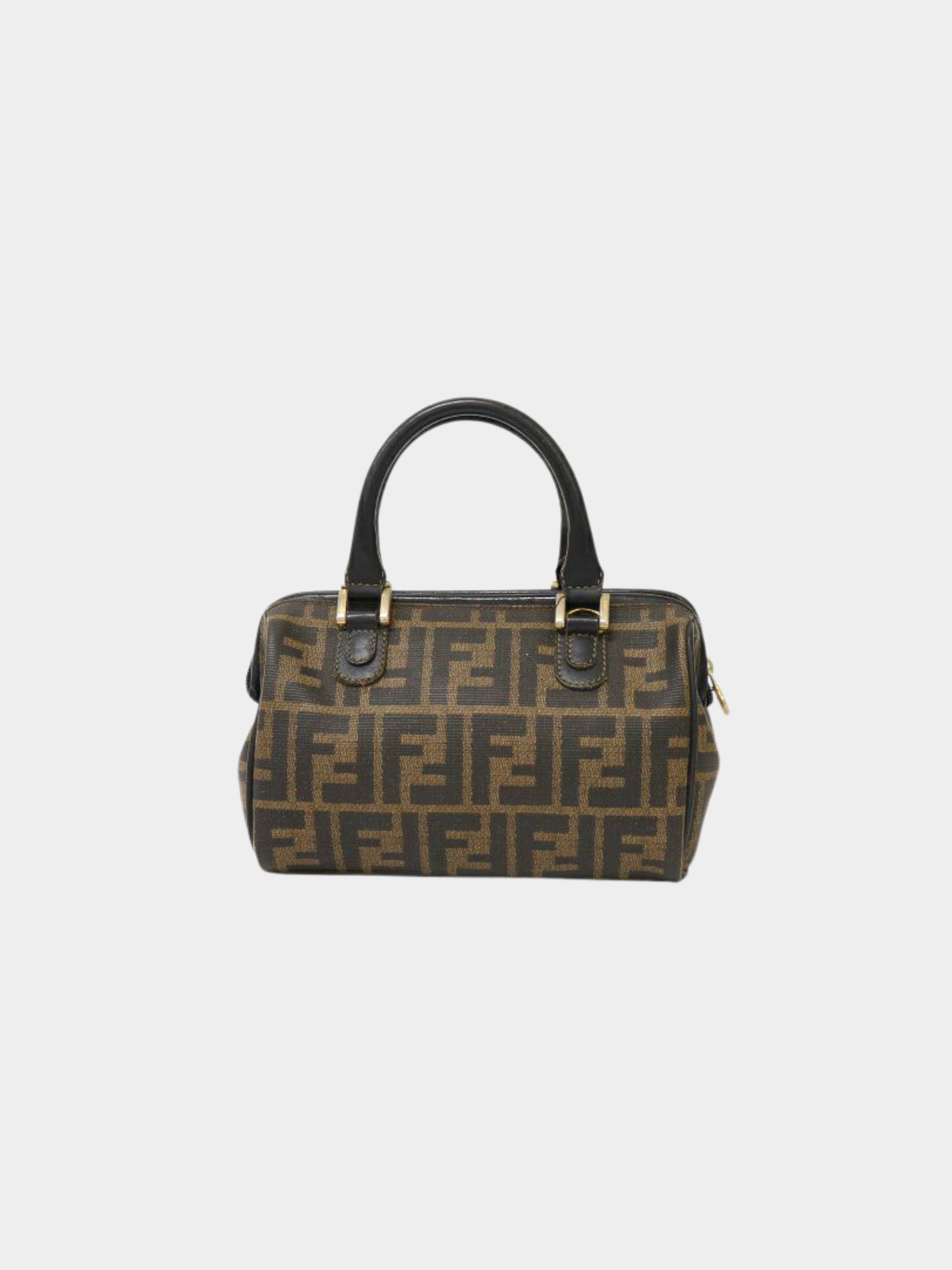 Fendi 2000s Brown Zucca Mini Handbag