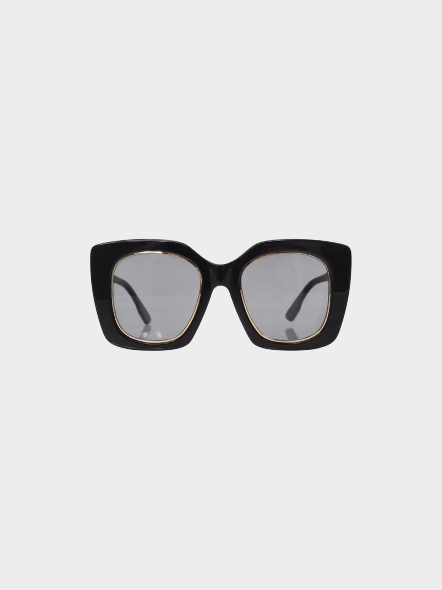 Gucci 2022 Black and Gold GG1151S Cat-eye Sunglasses