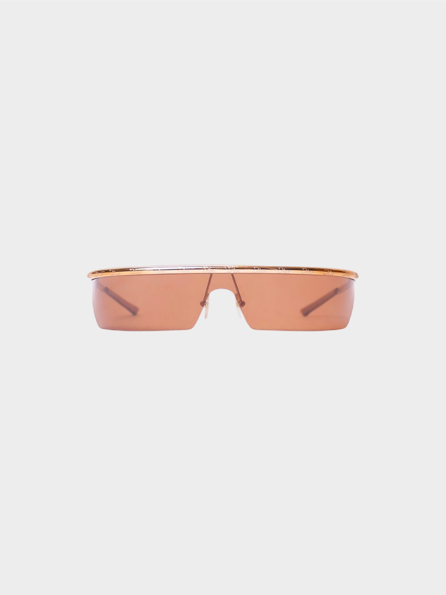 Christian Dior 2000s Brown Iroquoi Sunglasses