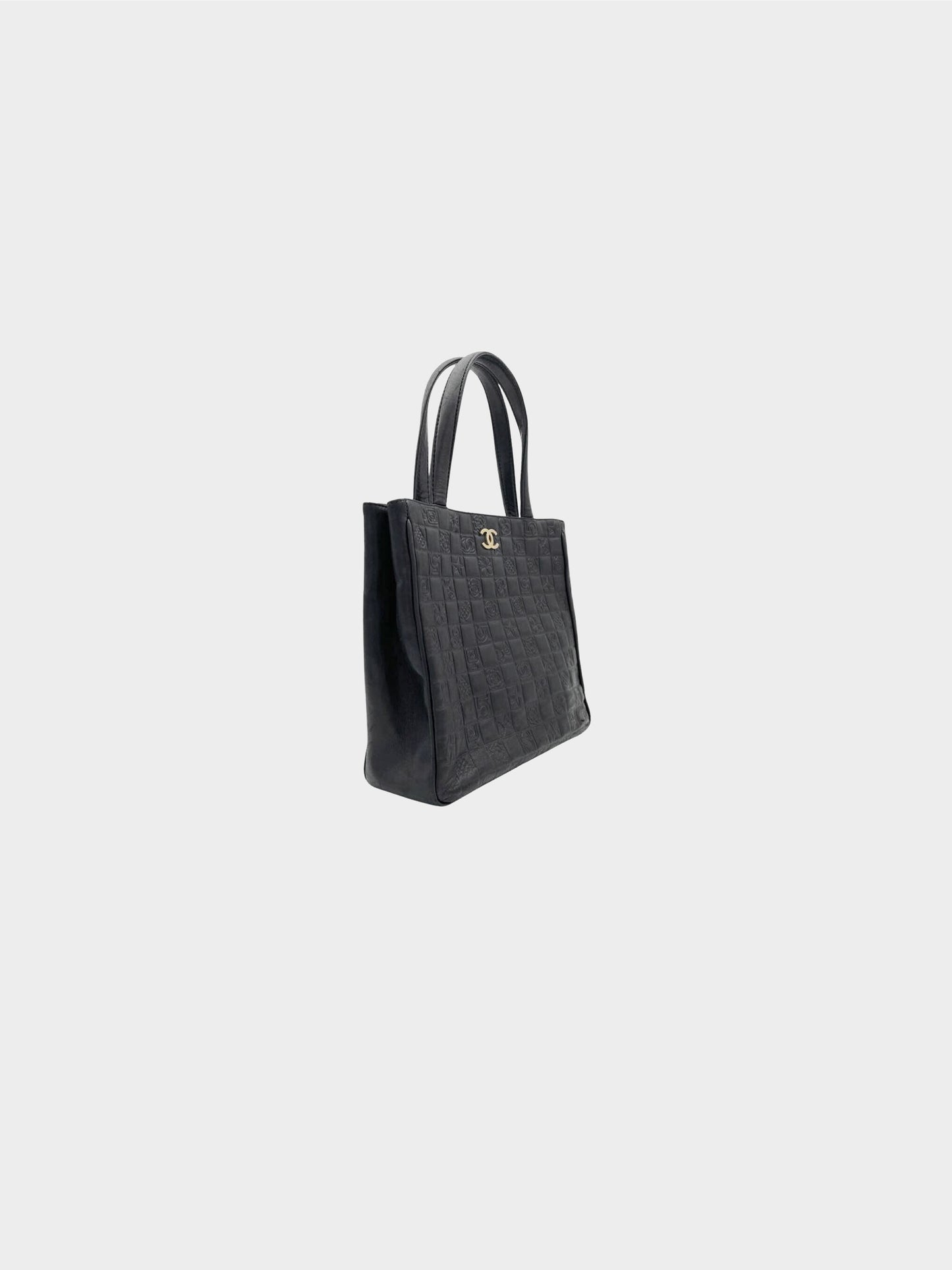 Chanel 2003-2004 Mini Black Precious Symbols Tote Bag