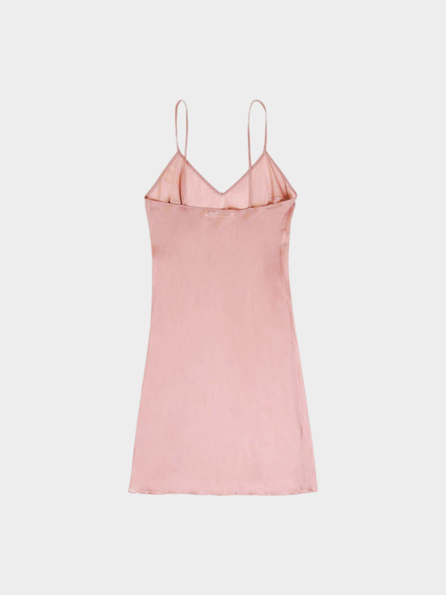 Miu Miu FW 1997 Dusty Pink Sheer Slip Dress