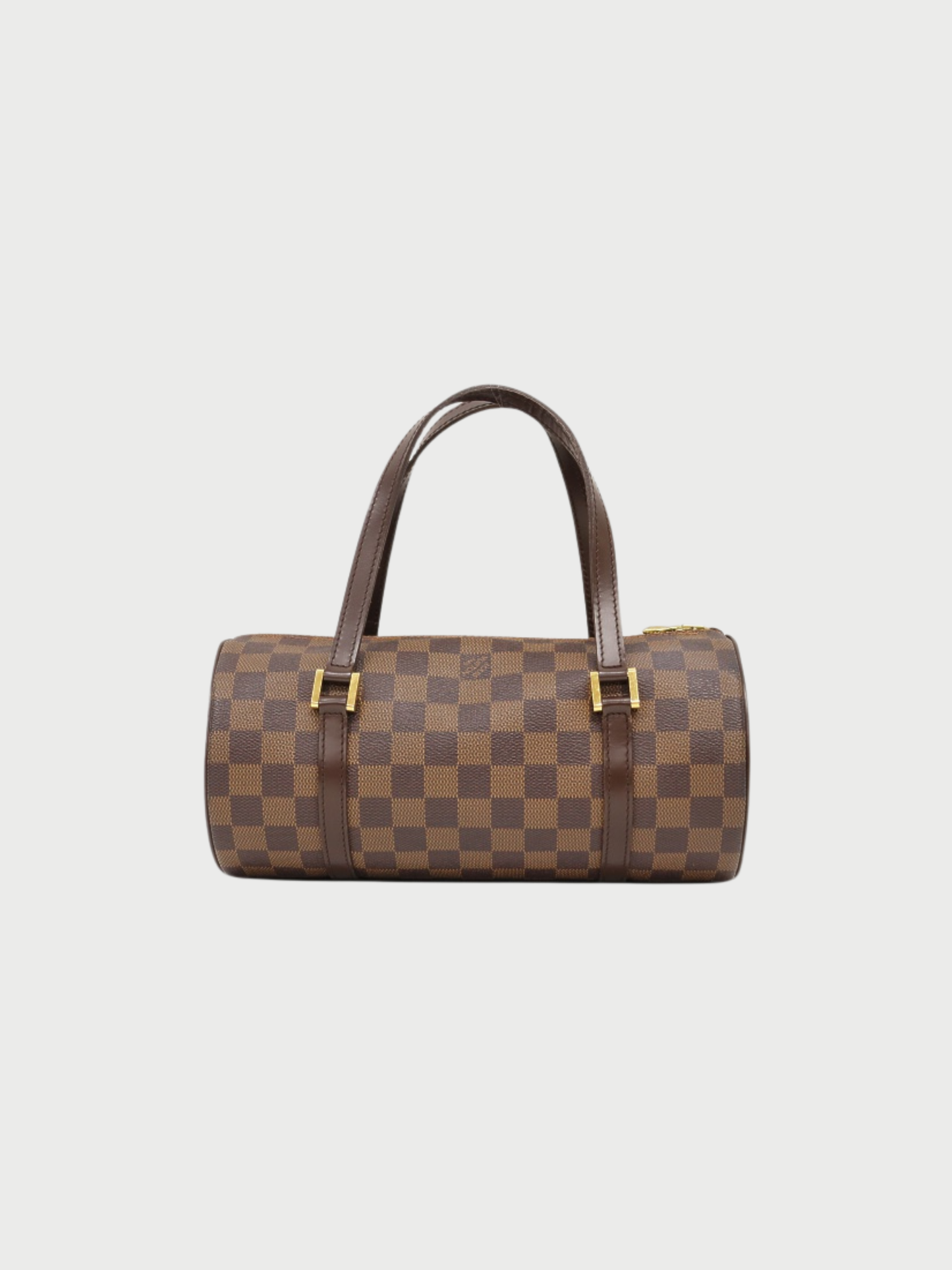 Louis Vuitton 2005 Brown Damier PVC Leather Papillon 26 Bag