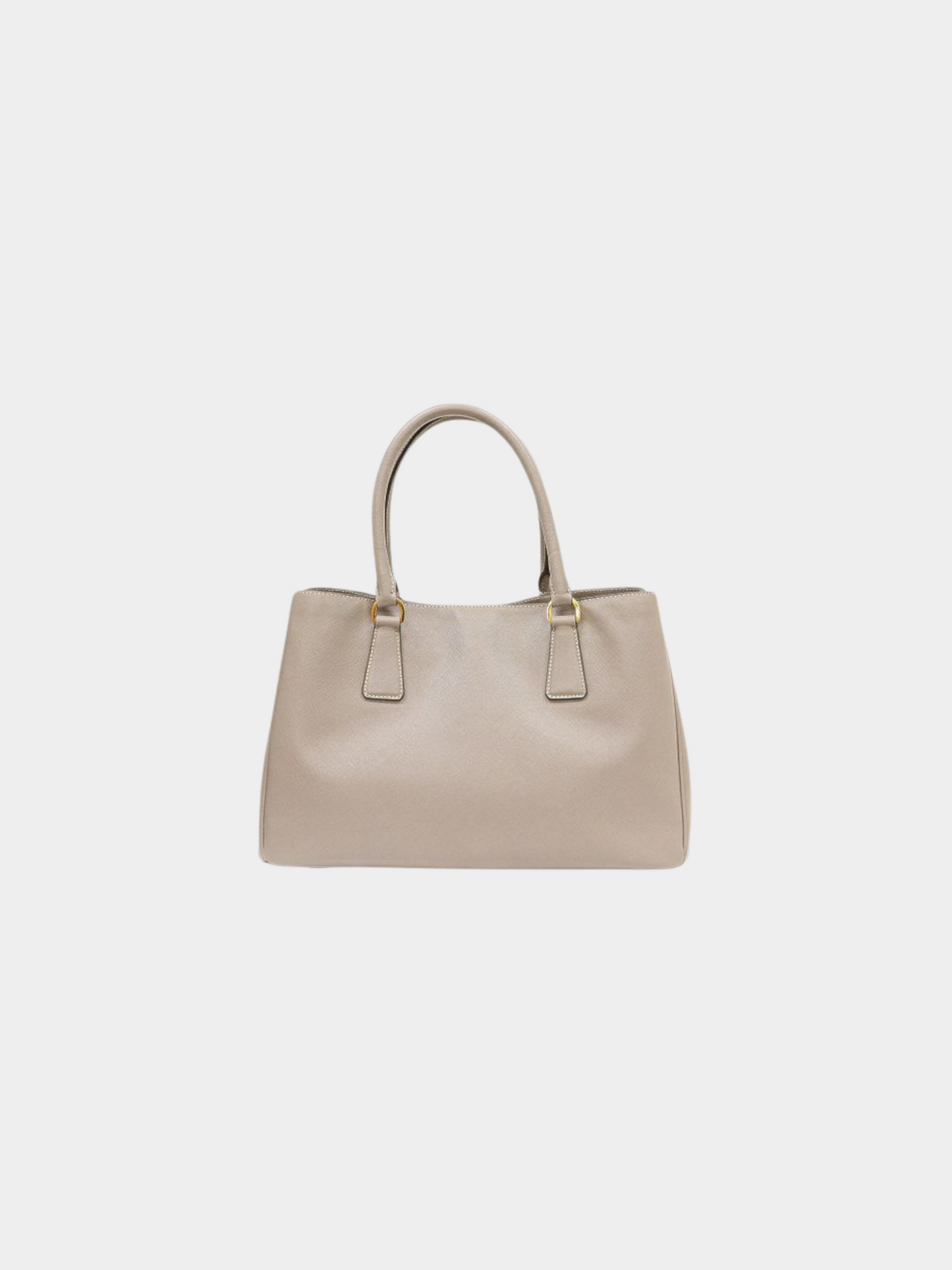 Prada 2010s Grey Galleria Saffiano Handbag