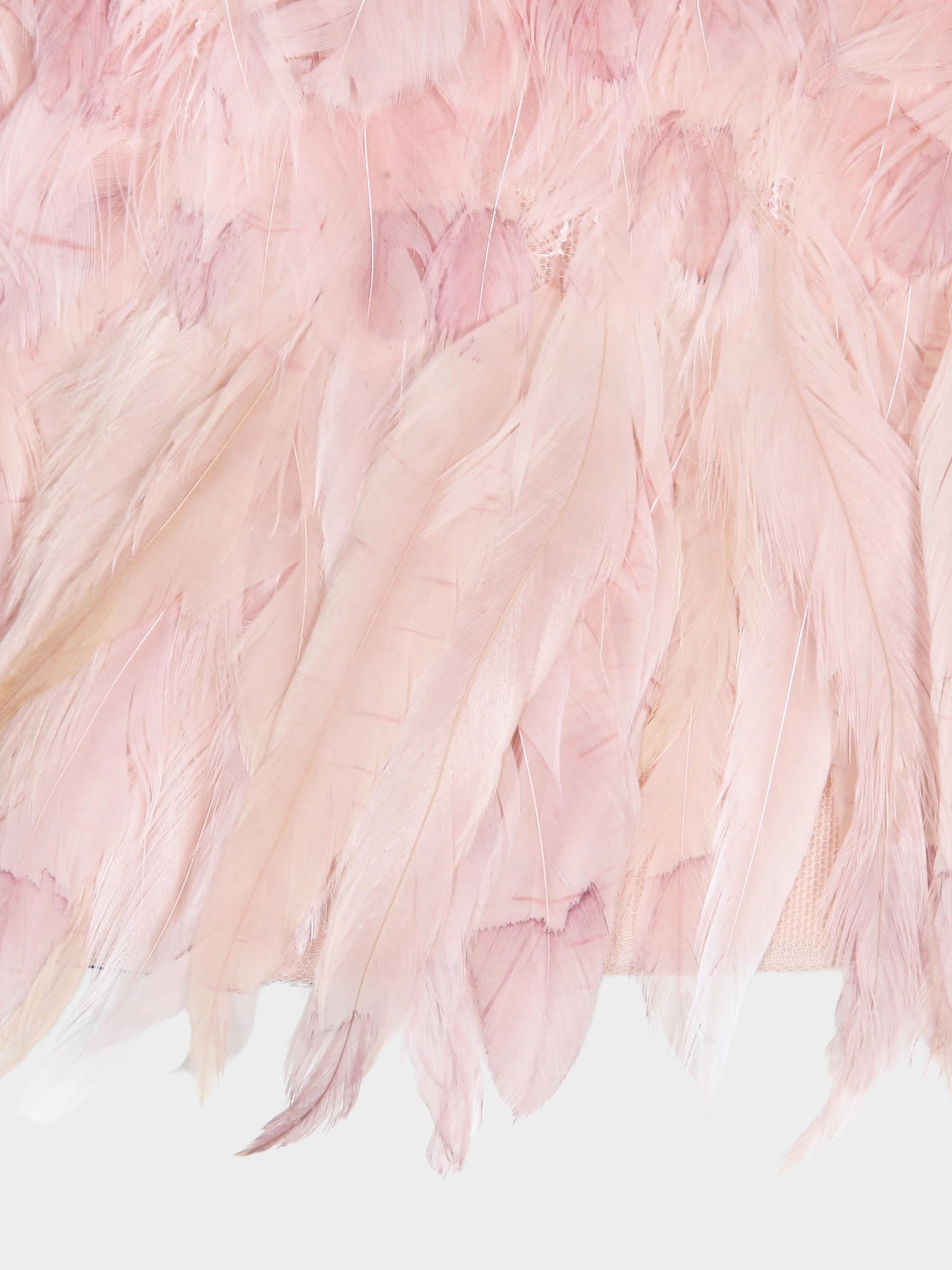 Tom Ford 2010s Pink Feather Bustier Top