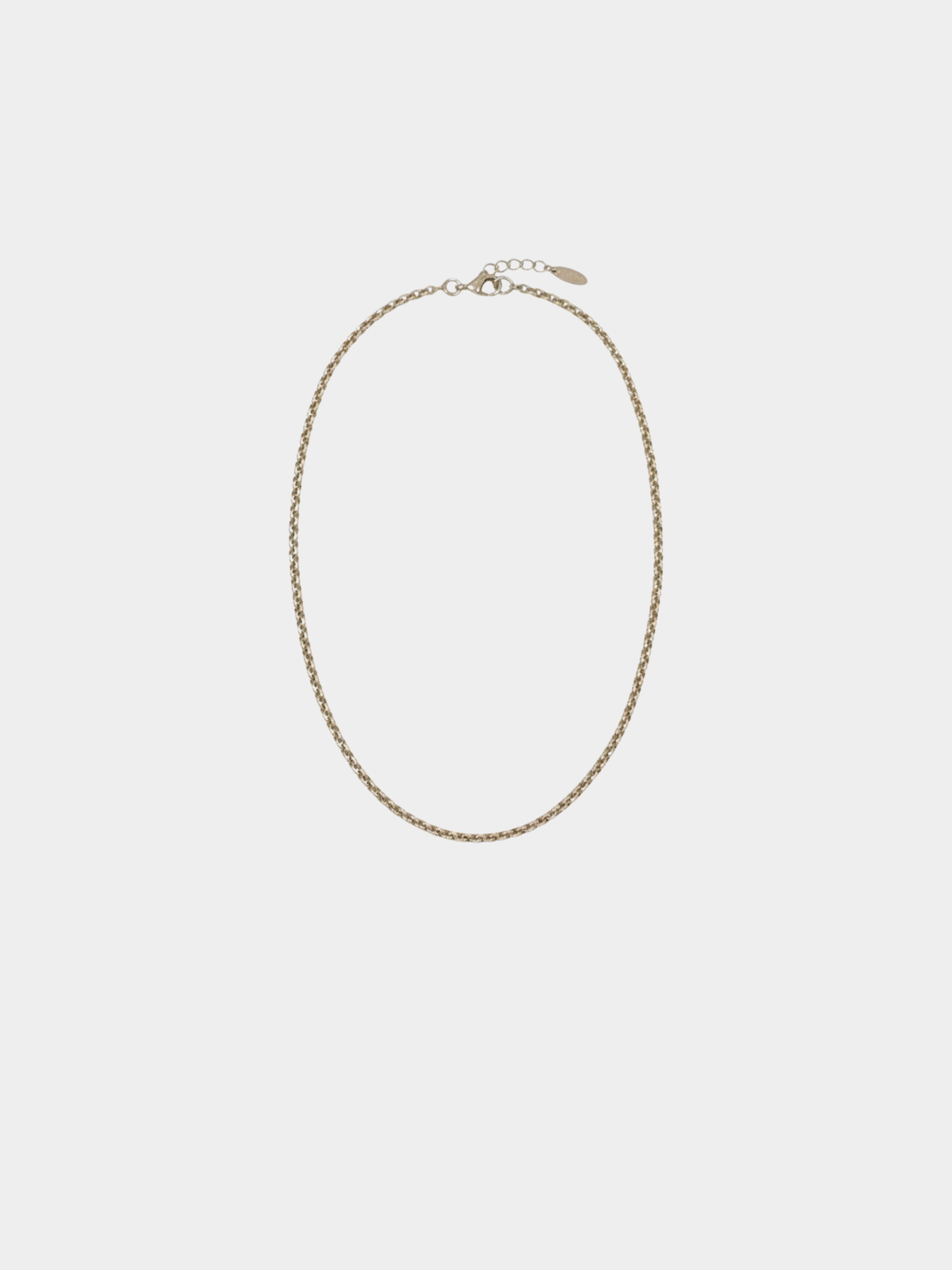 Hermès 2000s Silver 925 Chain Necklace