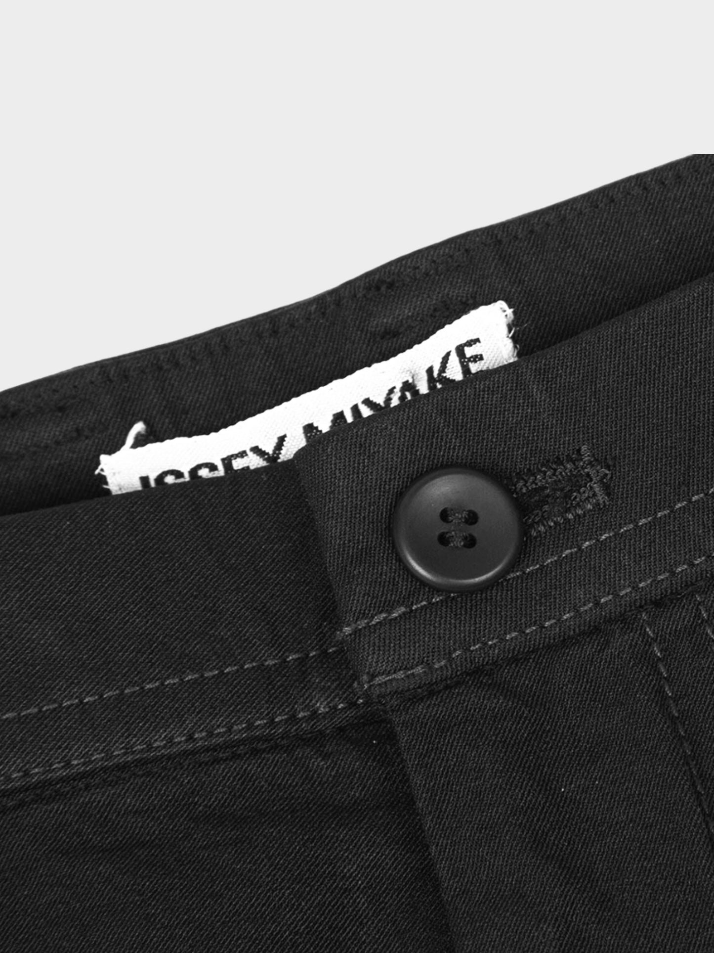 Issey Miyake Fall 2009 Rare Black Nylon Stretch Pants