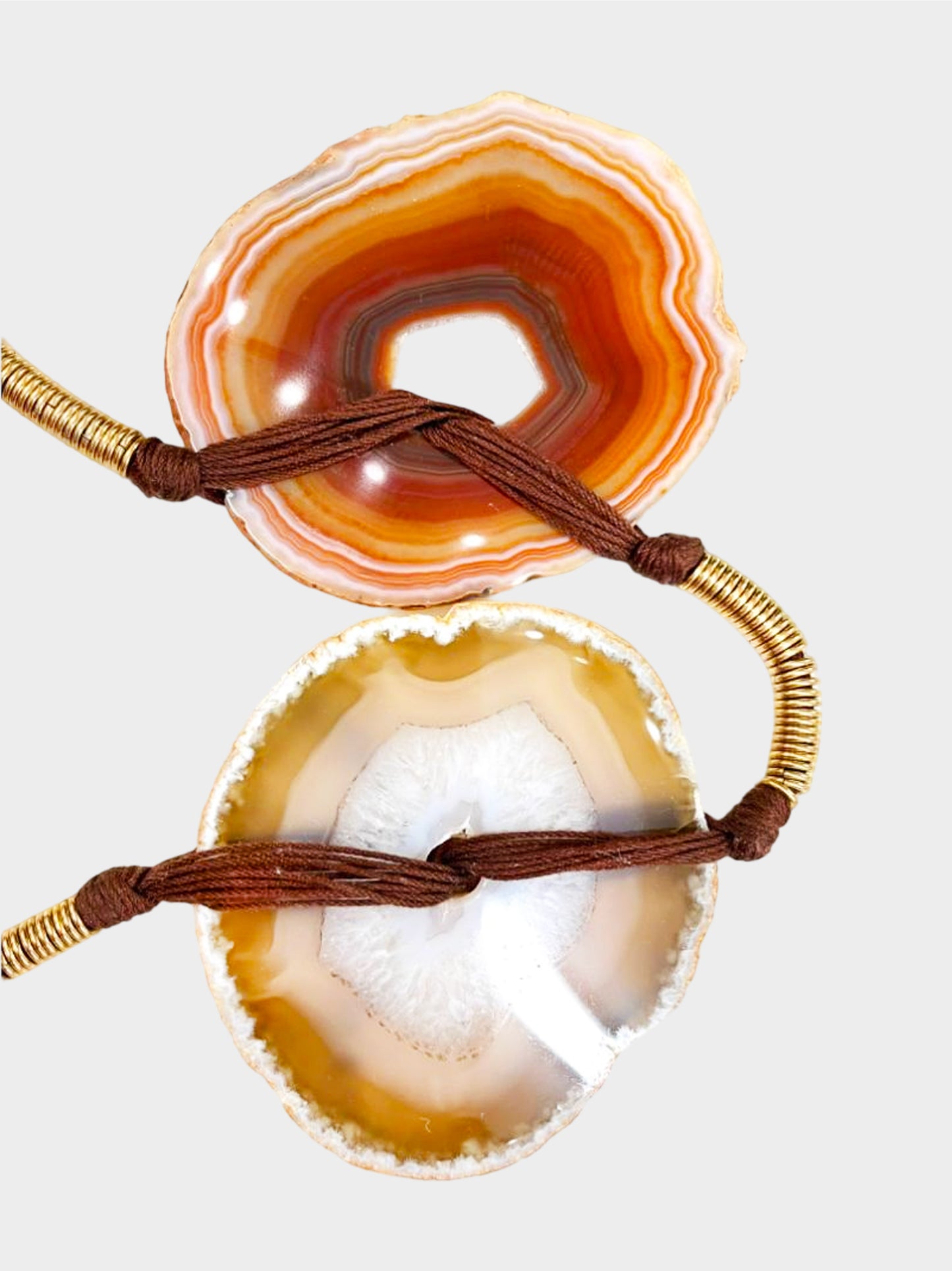 Yves Saint Laurent 2010s Agate Runway Necklace