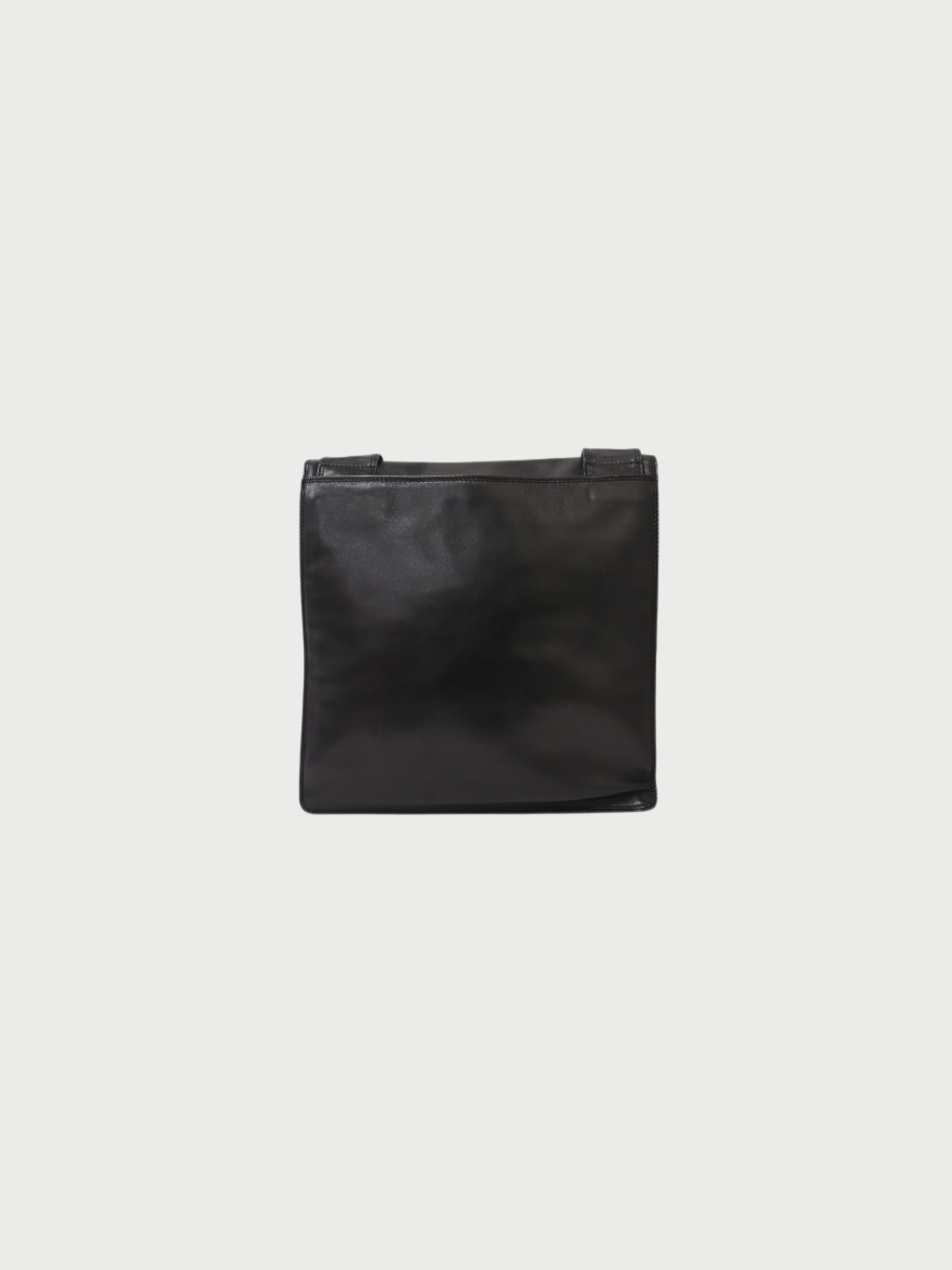 Chanel 2000 Black Leather COCO Shoulder Bag