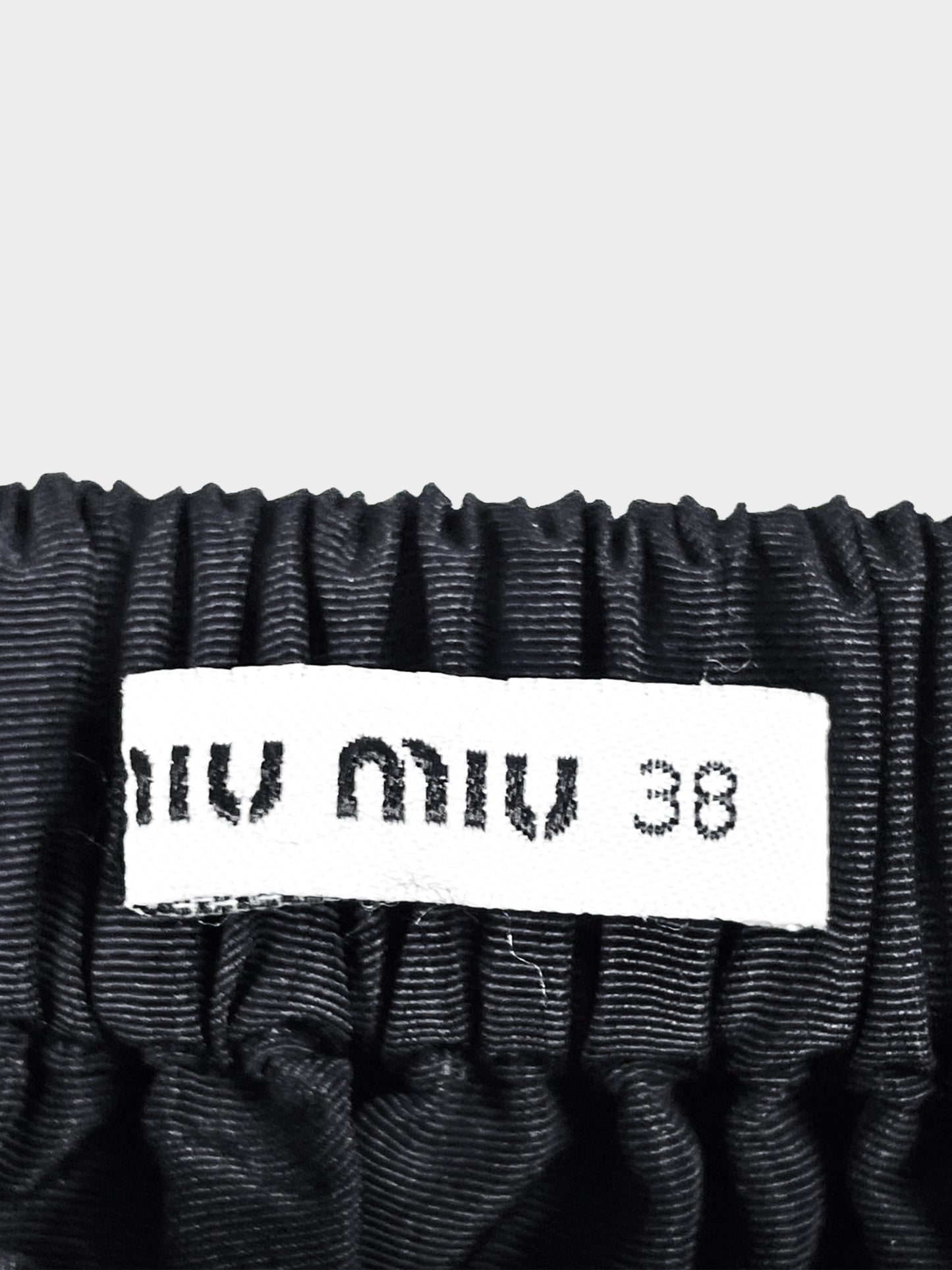 Miu Miu 2010s Flared Faille Mini Skirt
