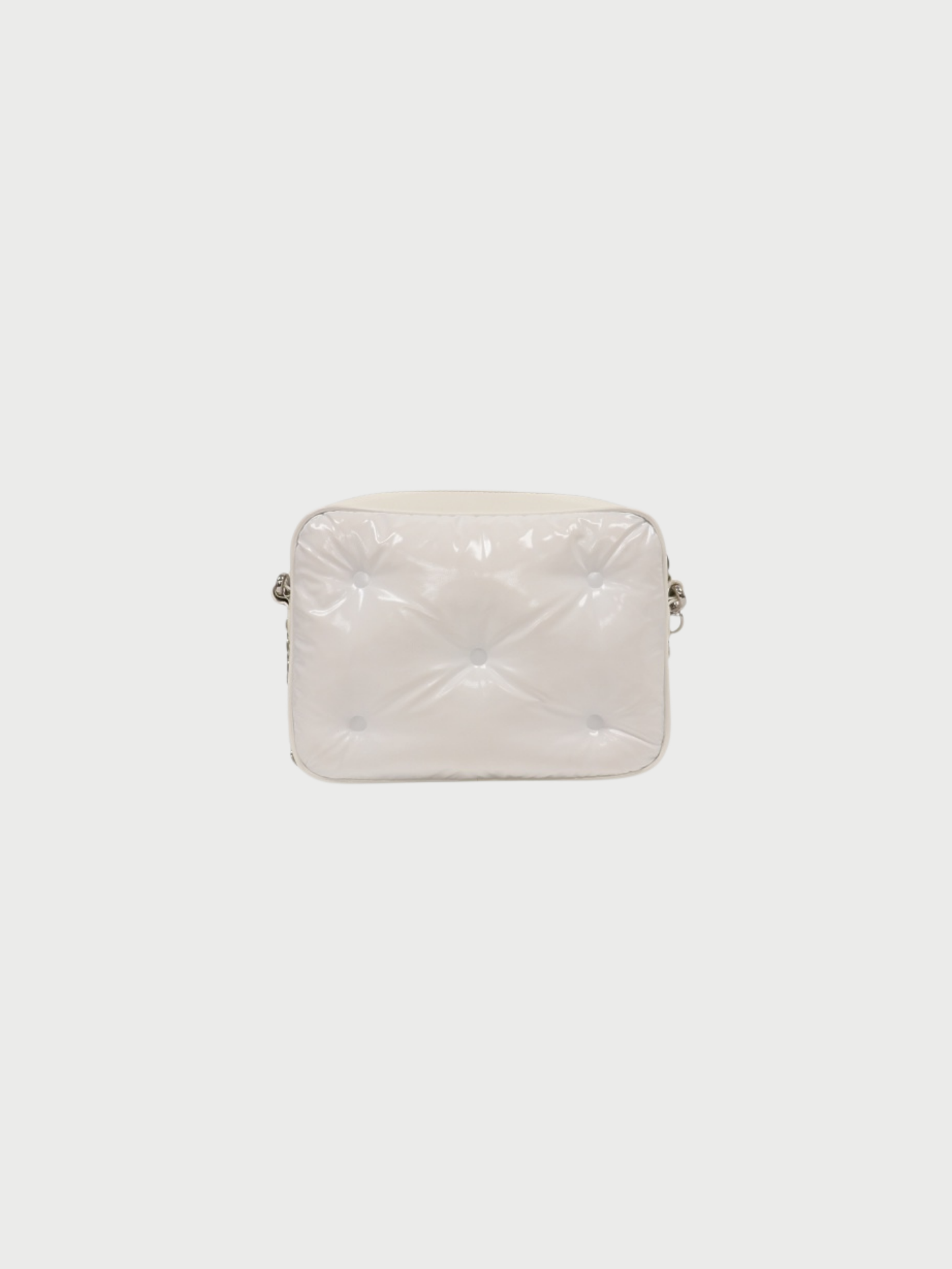 Maison Margiela SS 2018 White Leather Glam Slam Shoulder Bag