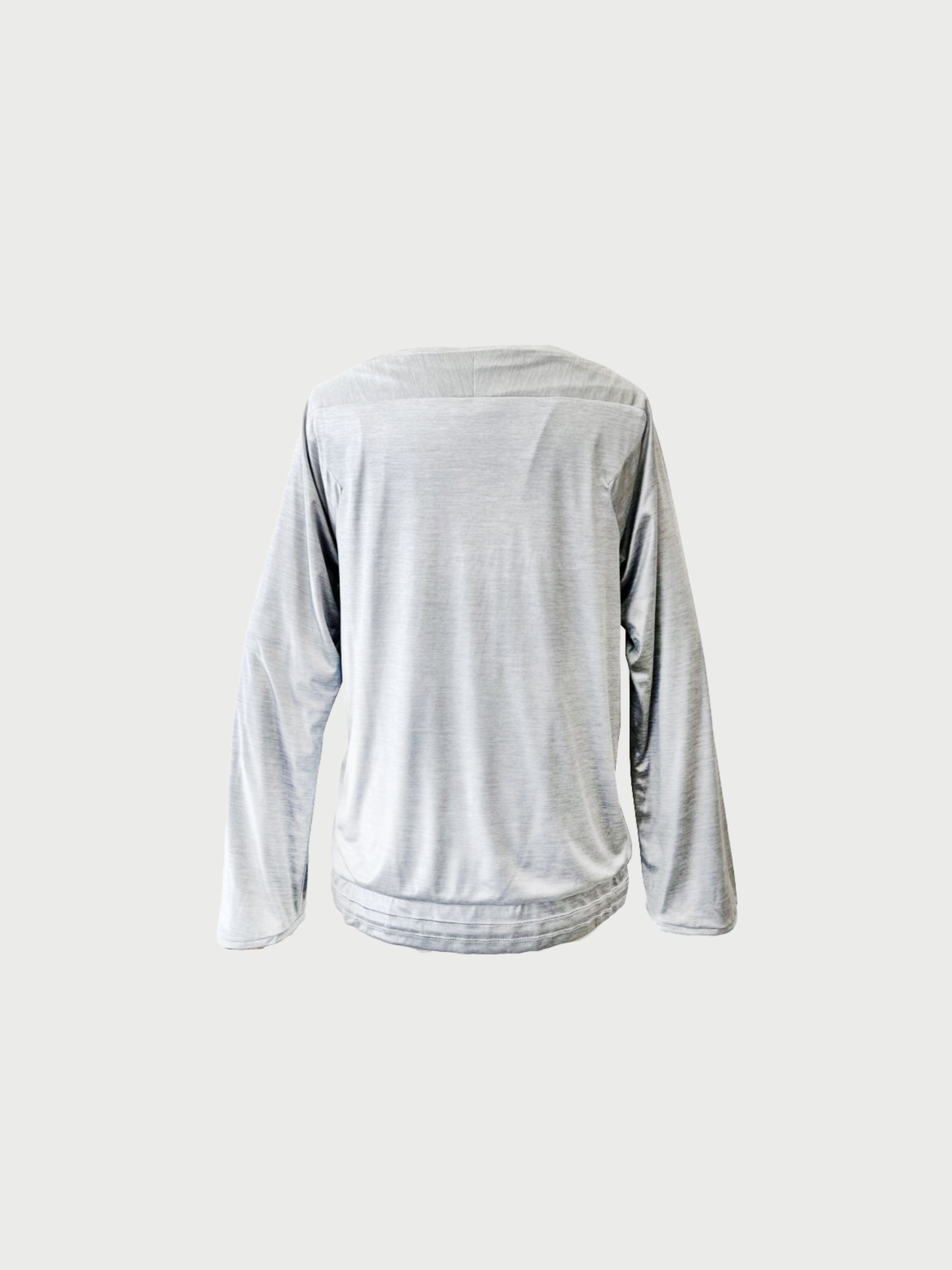 Chanel 2012 Silver Logo Drawstring Waist Top