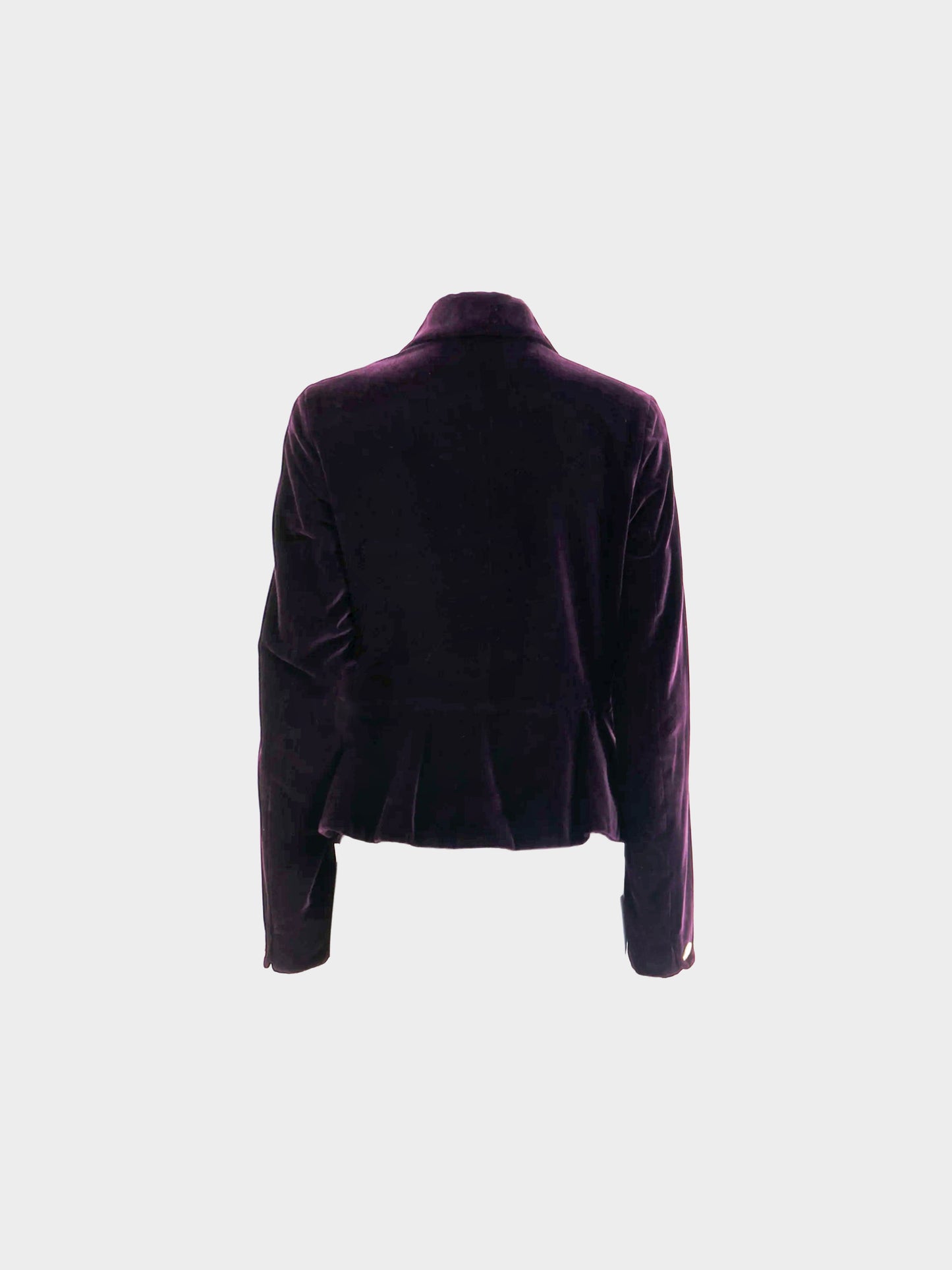 Vivienne Westwood FW 1992 Dark Purple Velvet ‘Bettina’ Peplum Jacket