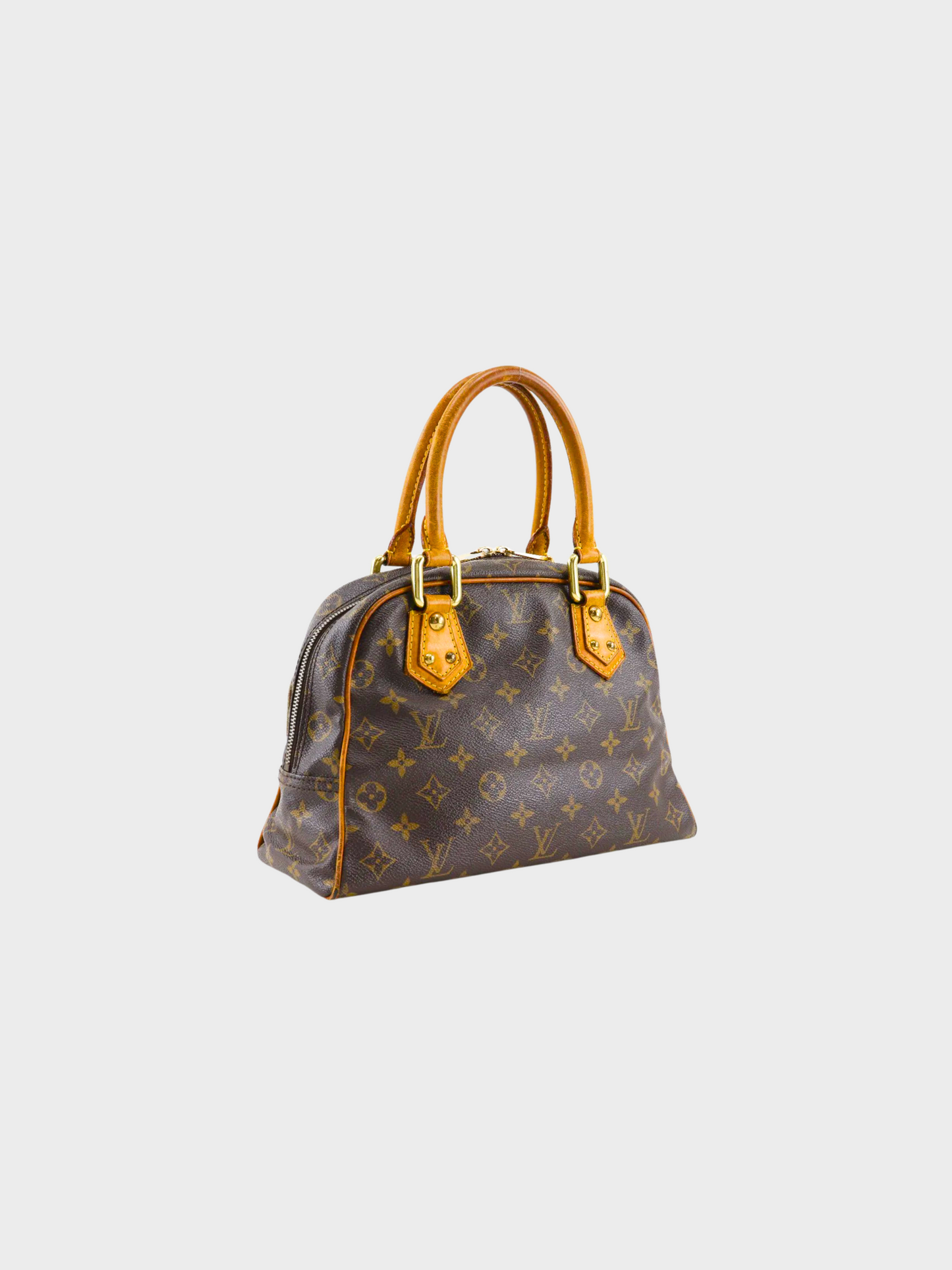 Louis Vuitton 2006 Brown Monogram Manhattan PM Handbag