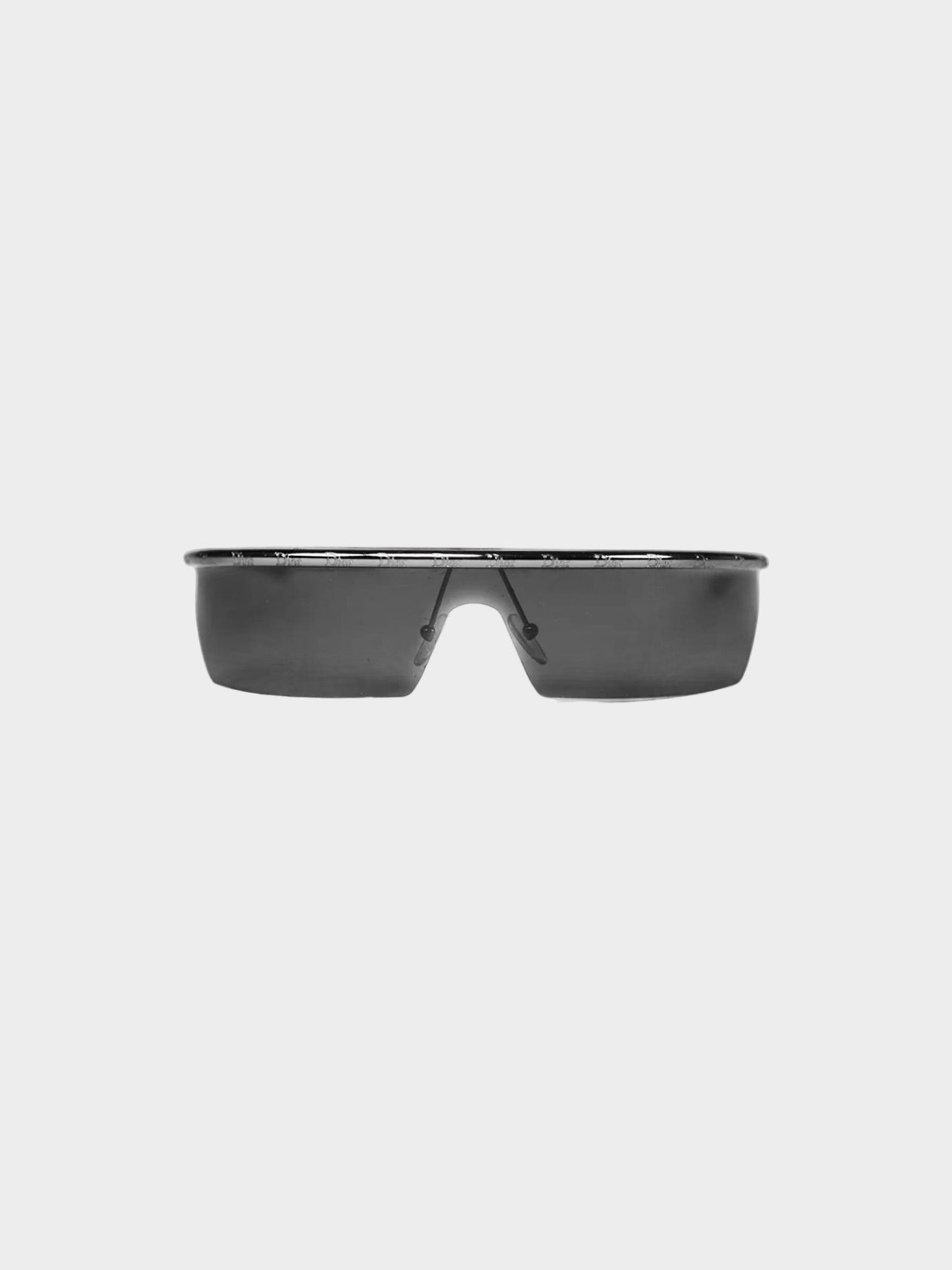 Christian Dior 2000s Black Iroquoi Sunglasses