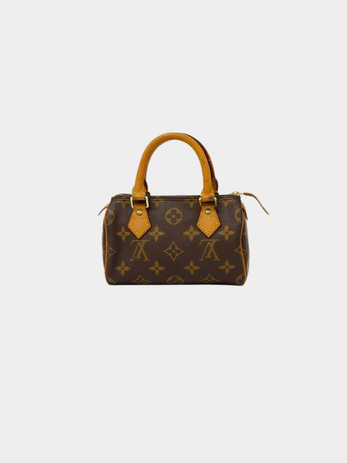 Louis Vuitton 2000s Brown Monogram PVC Mini Speedy Bag